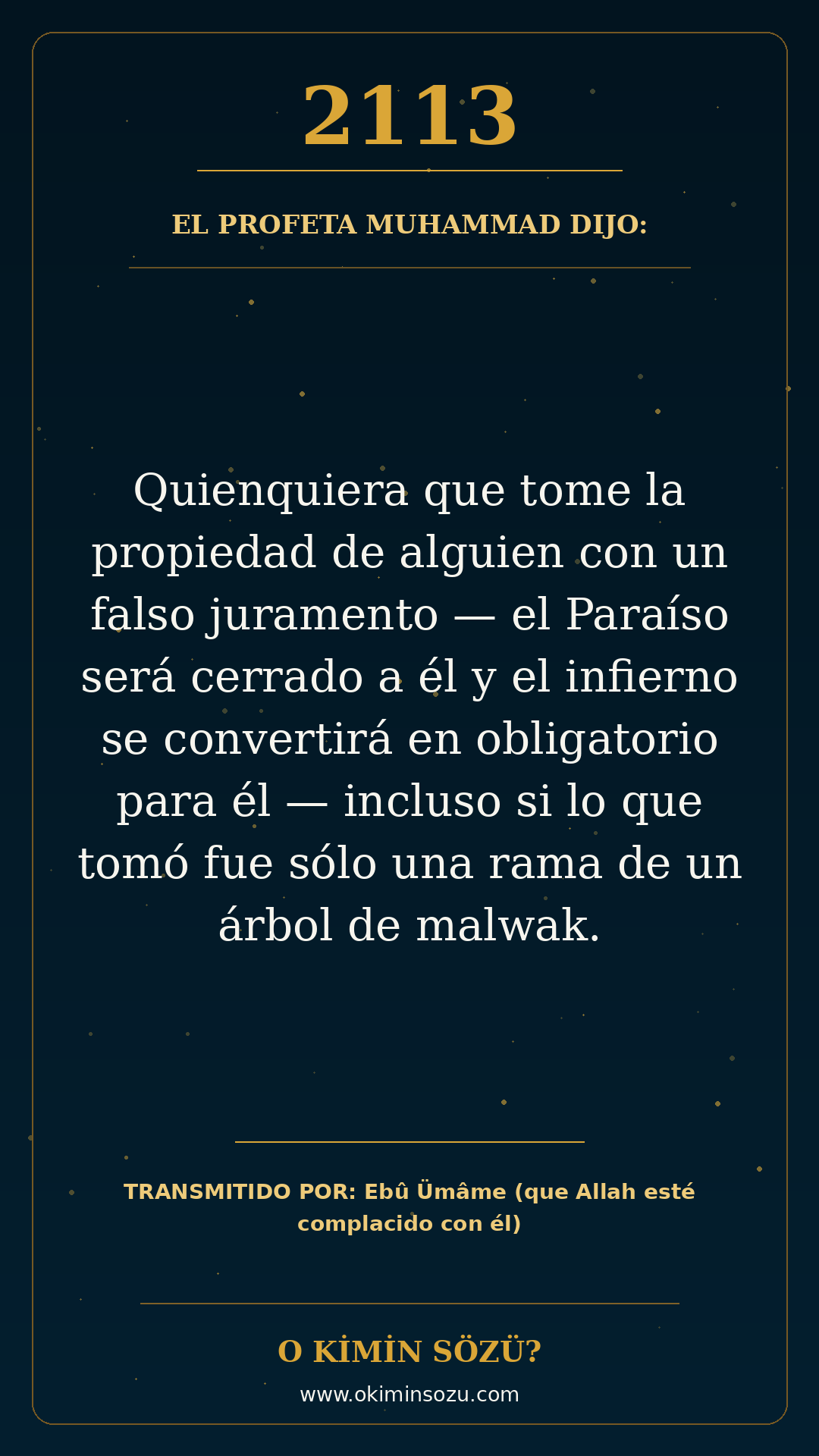 hadis 2113 es