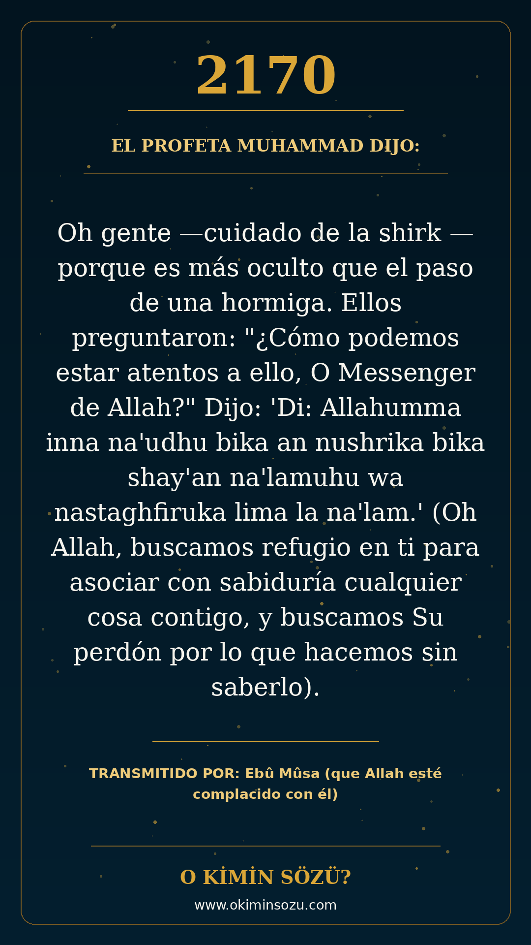 hadis 2170 es