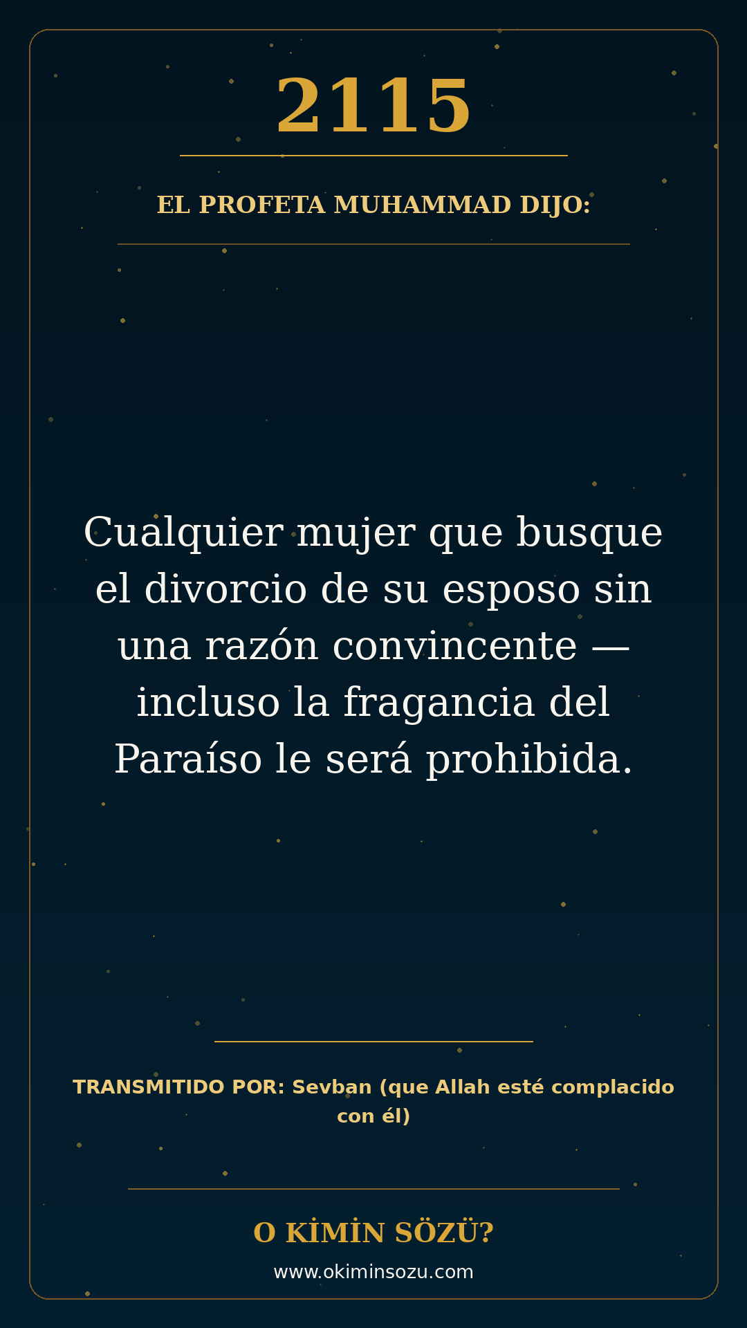 hadis 2115 es