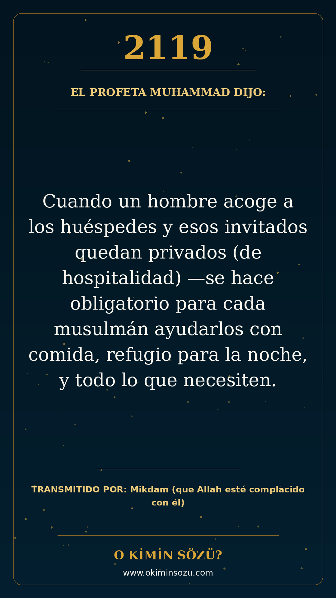 hadis 2119 es