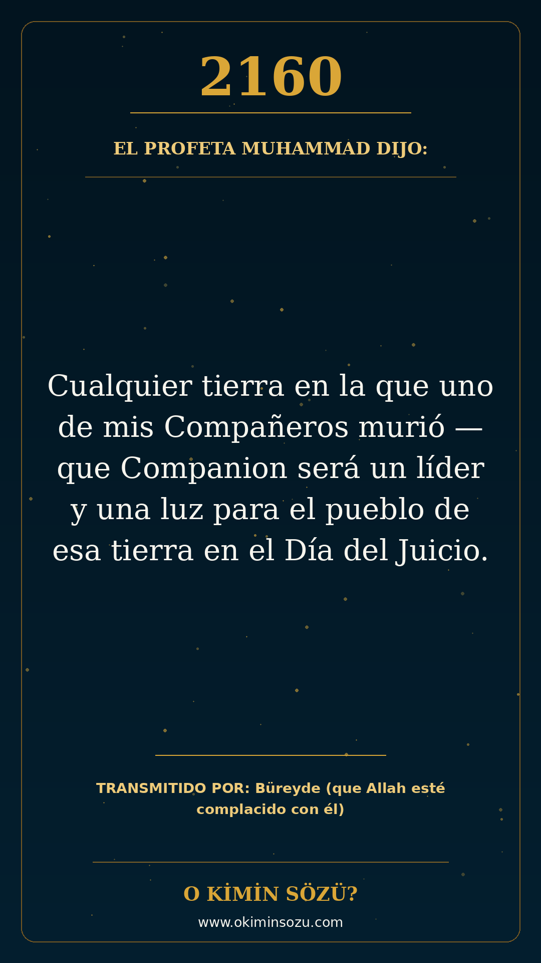 hadis 2160 es
