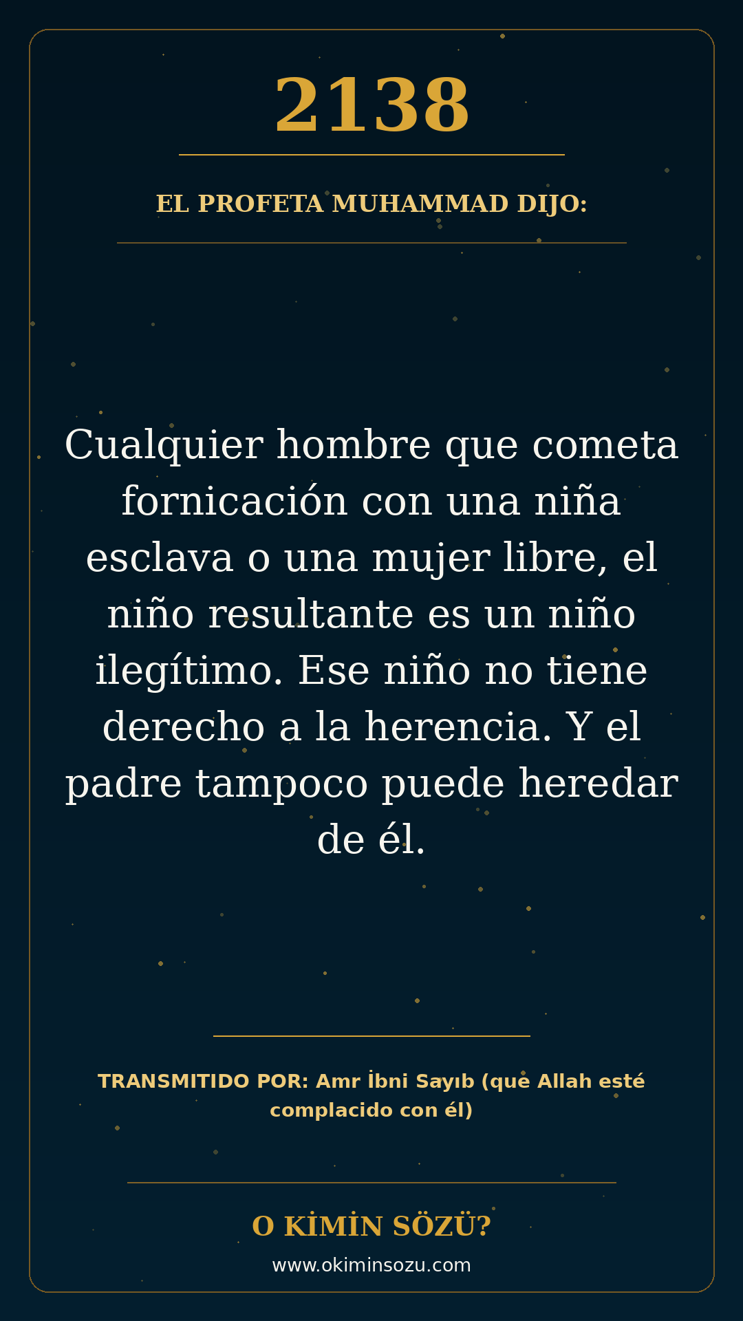 hadis 2138 es