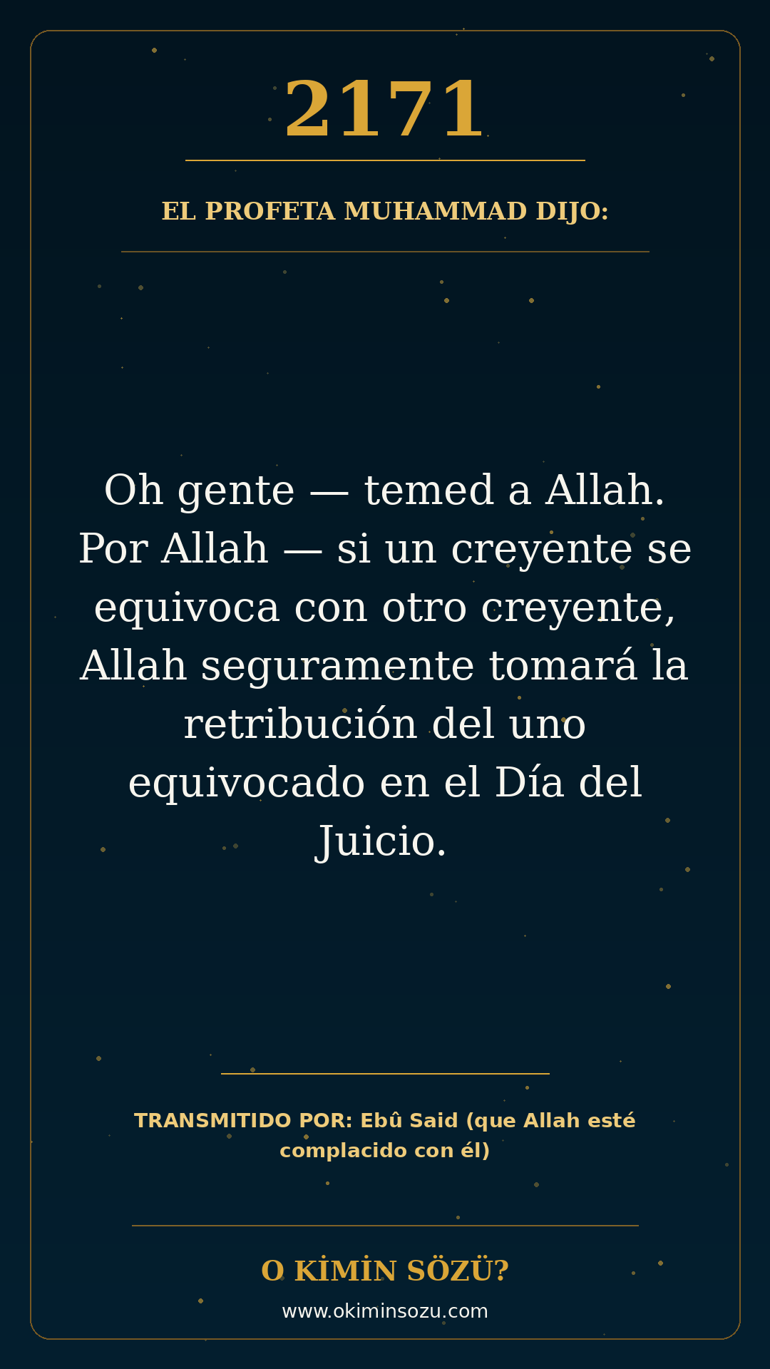 hadis 2171 es