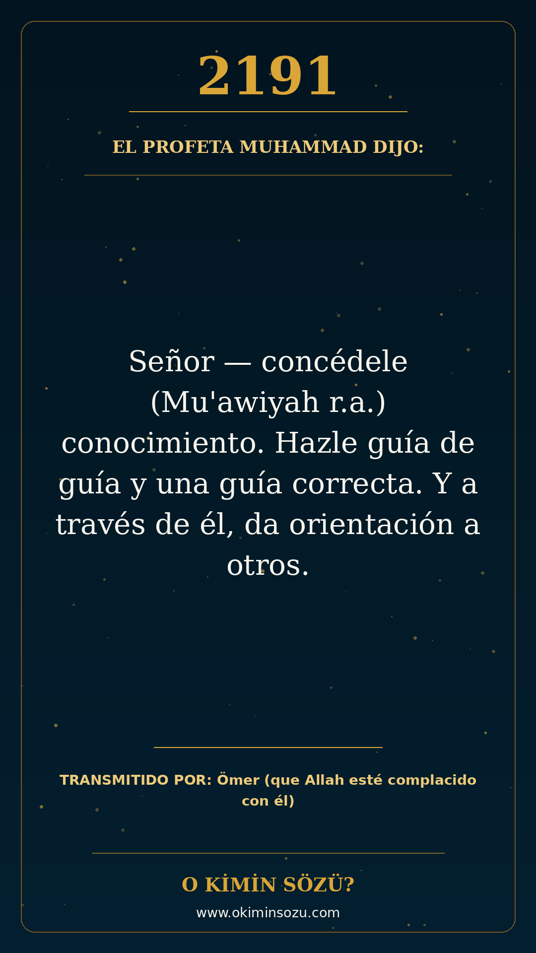 hadis 2191 es