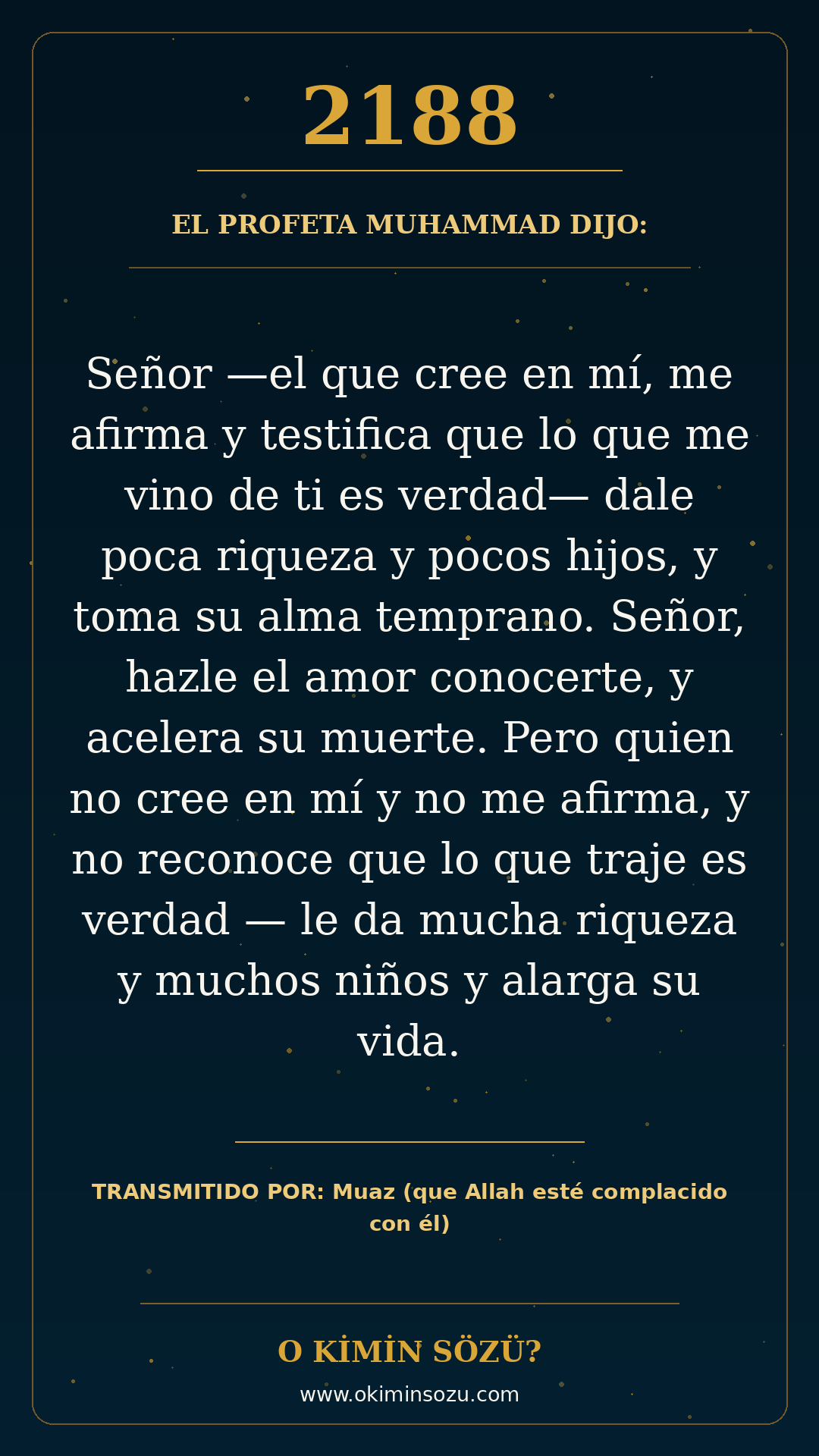 hadis 2188 es
