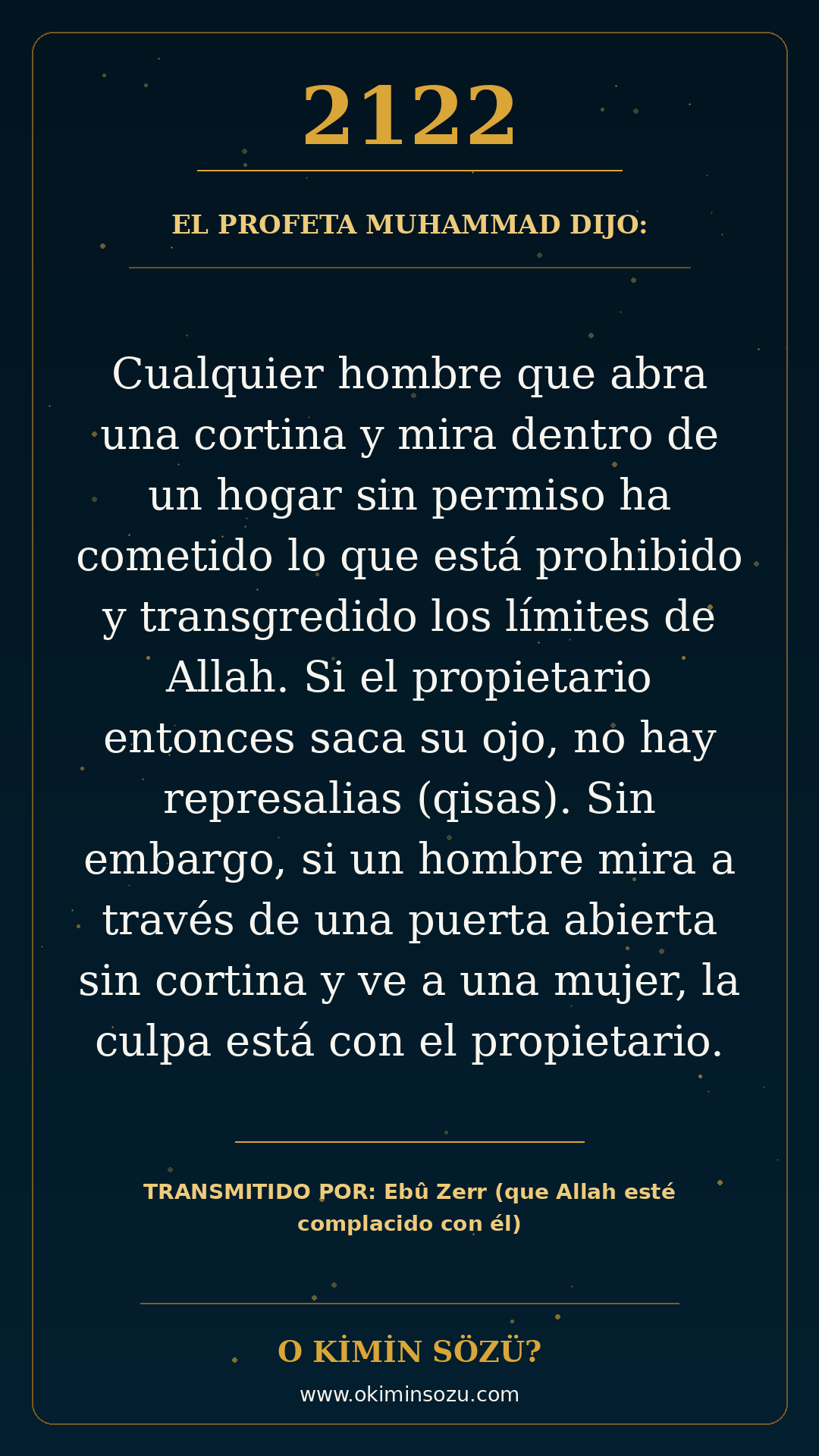 hadis 2122 es