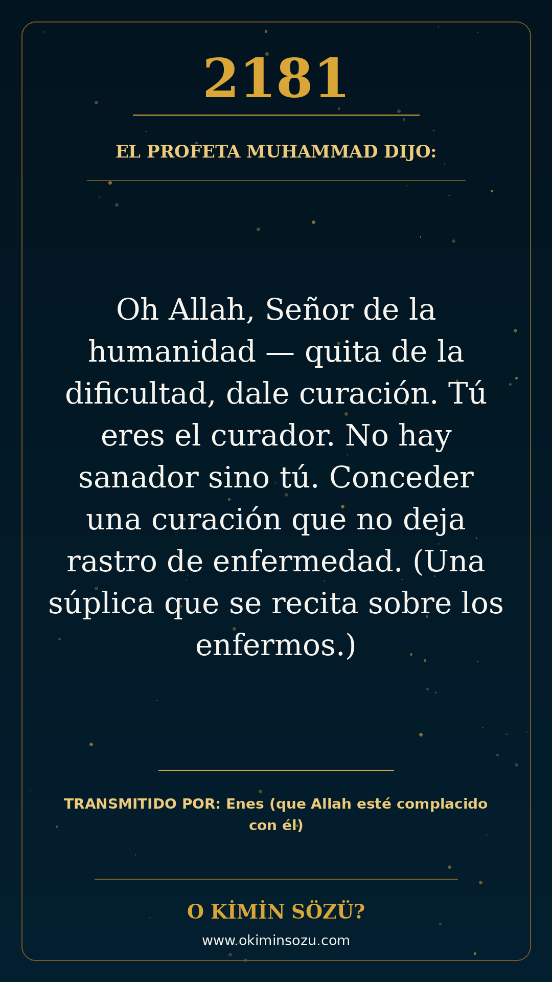 hadis 2181 es