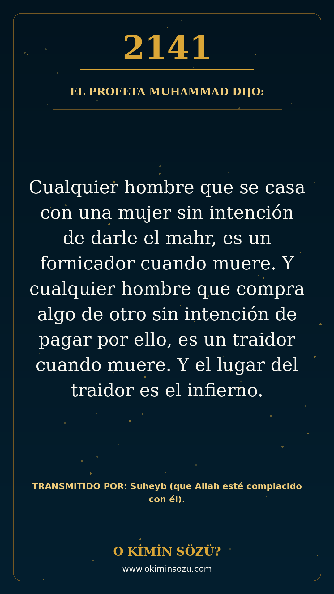 hadis 2141 es