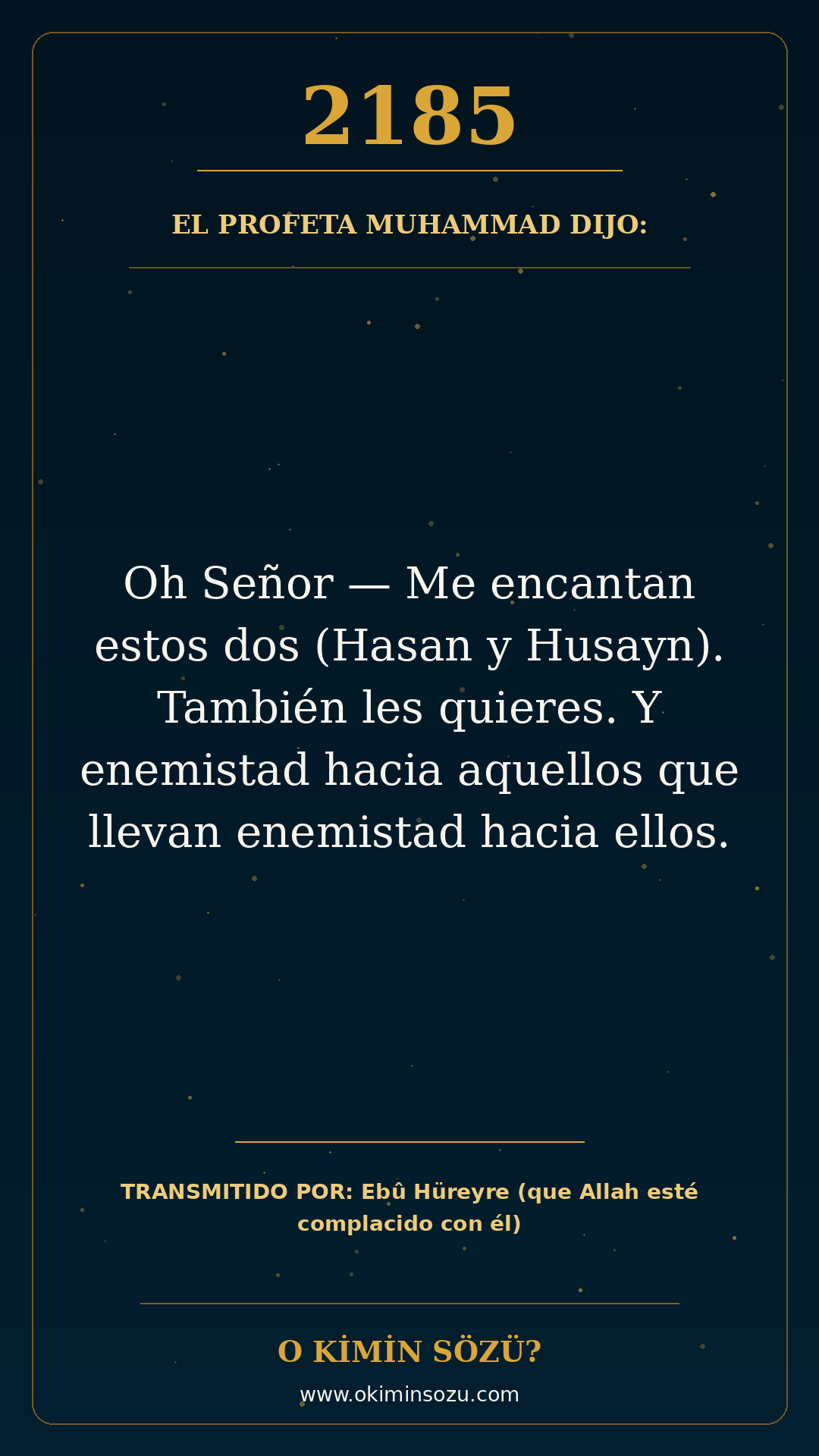 hadis 2185 es
