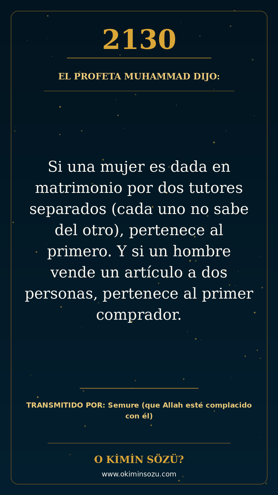 hadis 2130 es