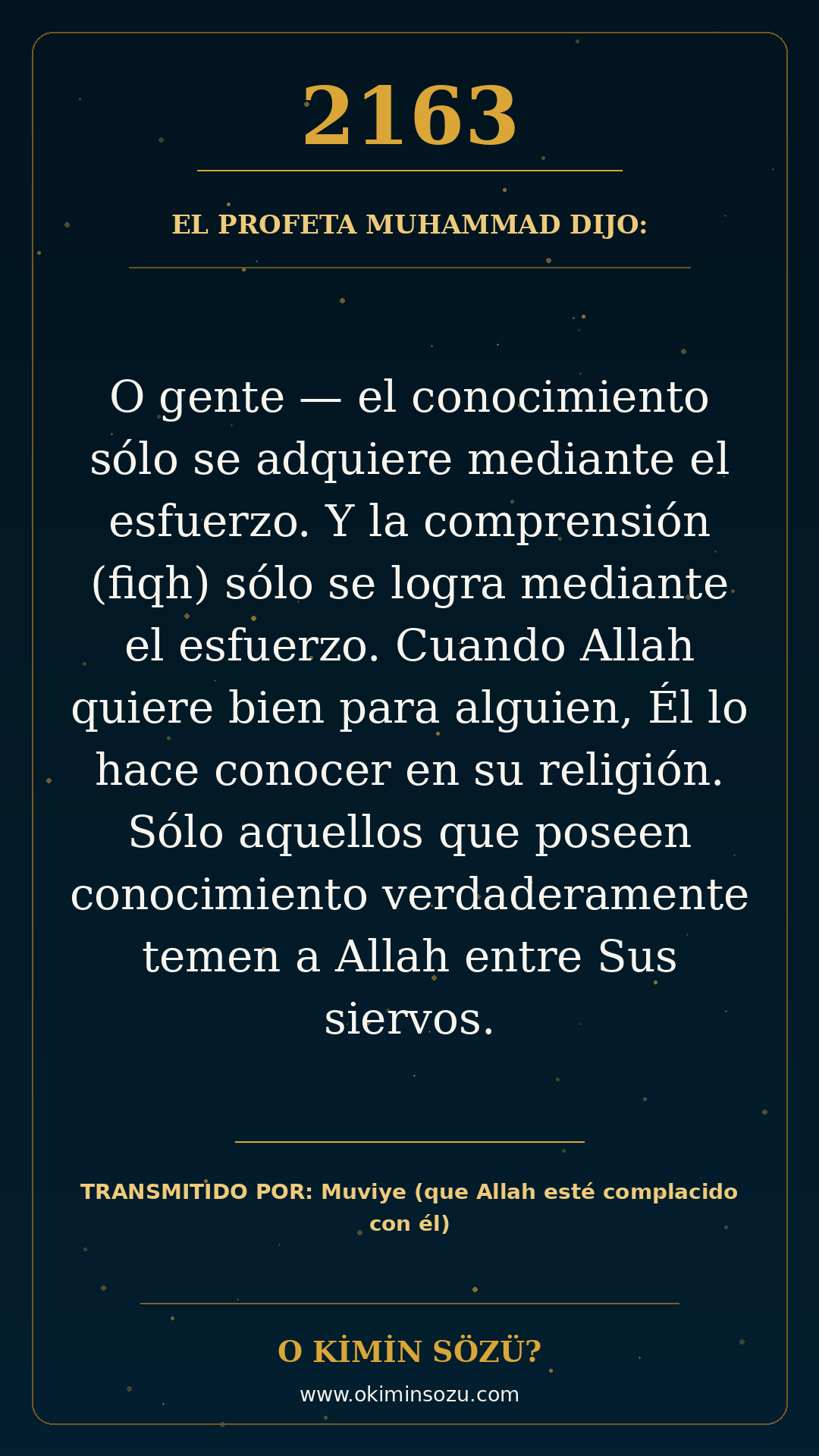 hadis 2163 es