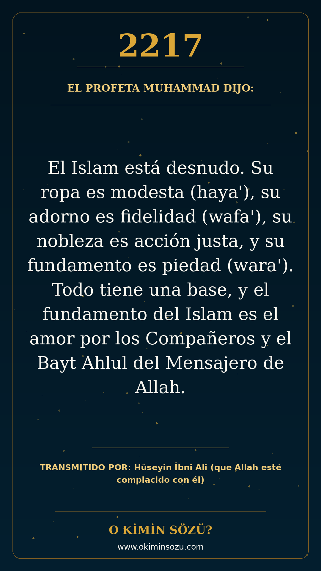 hadis 2217 es