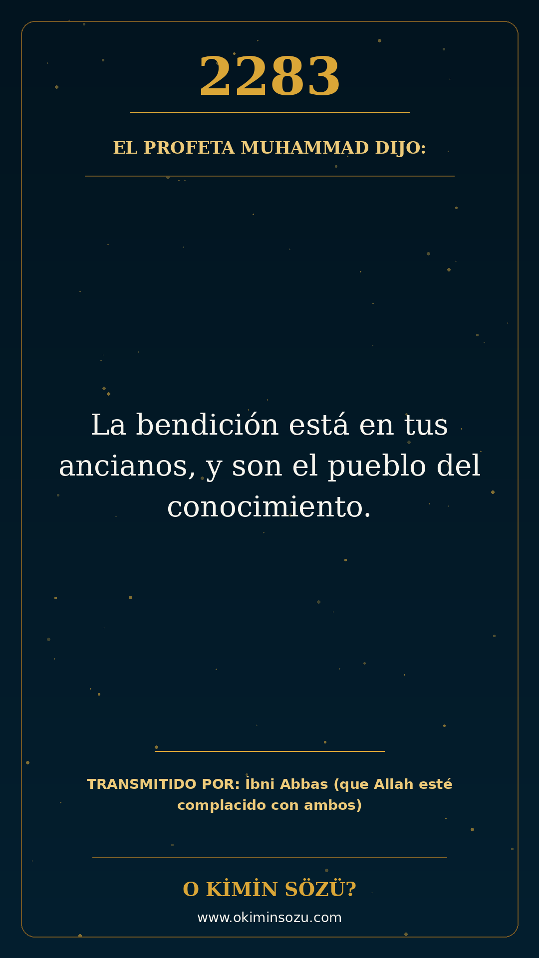 hadis 2283 es