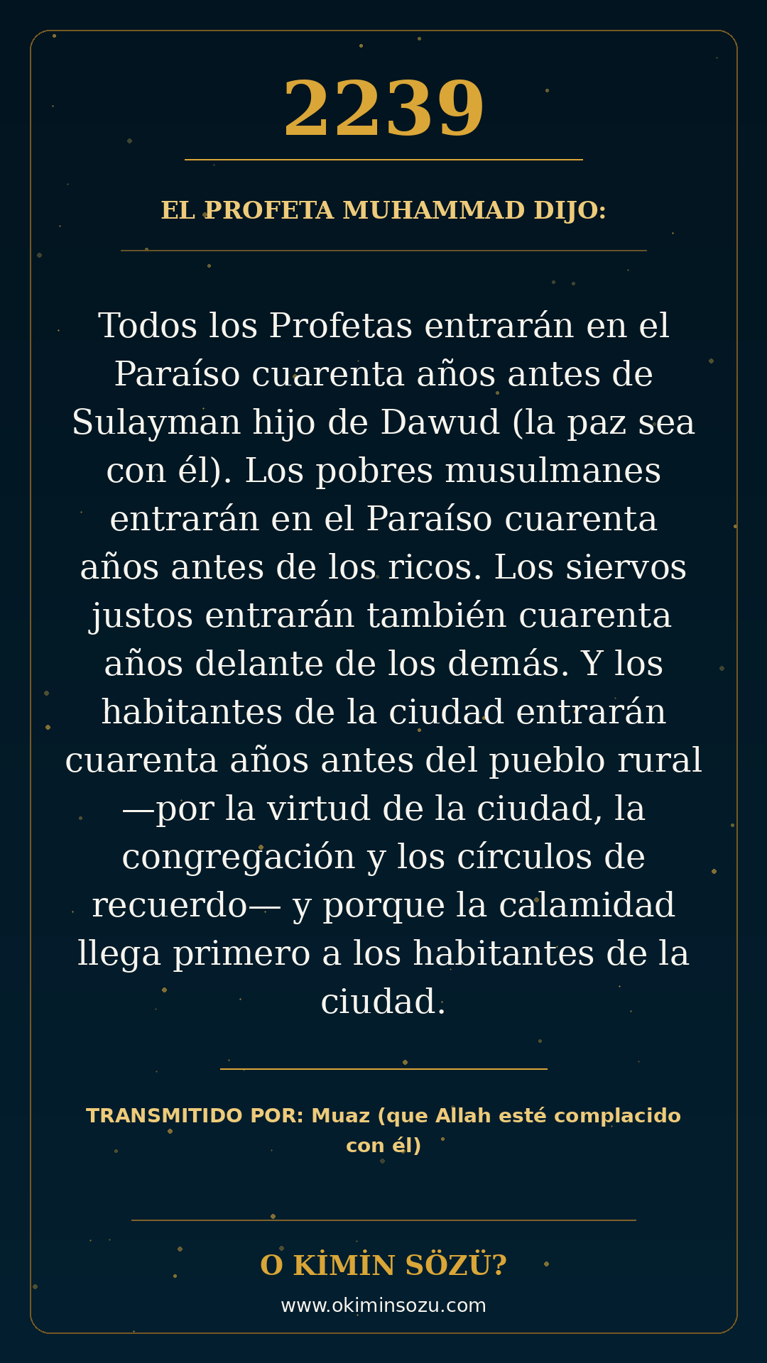 hadis 2239 es