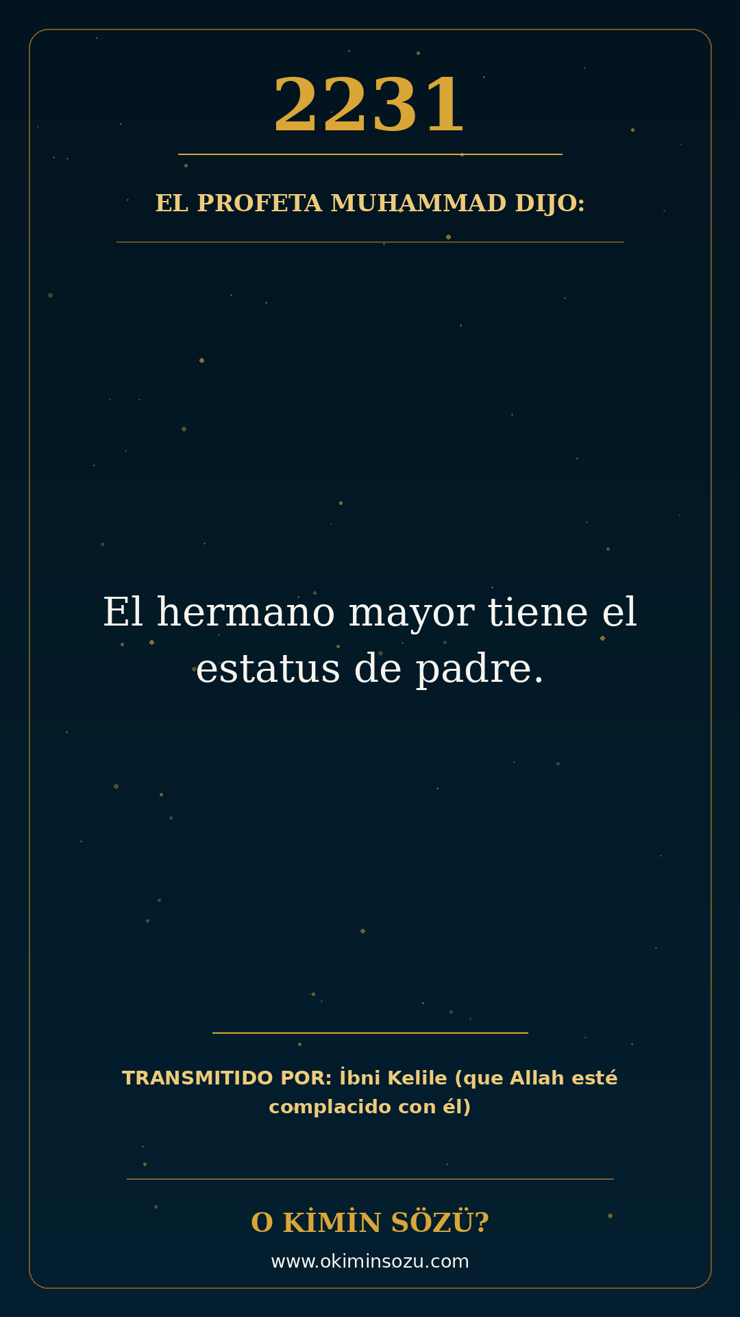hadis 2231 es