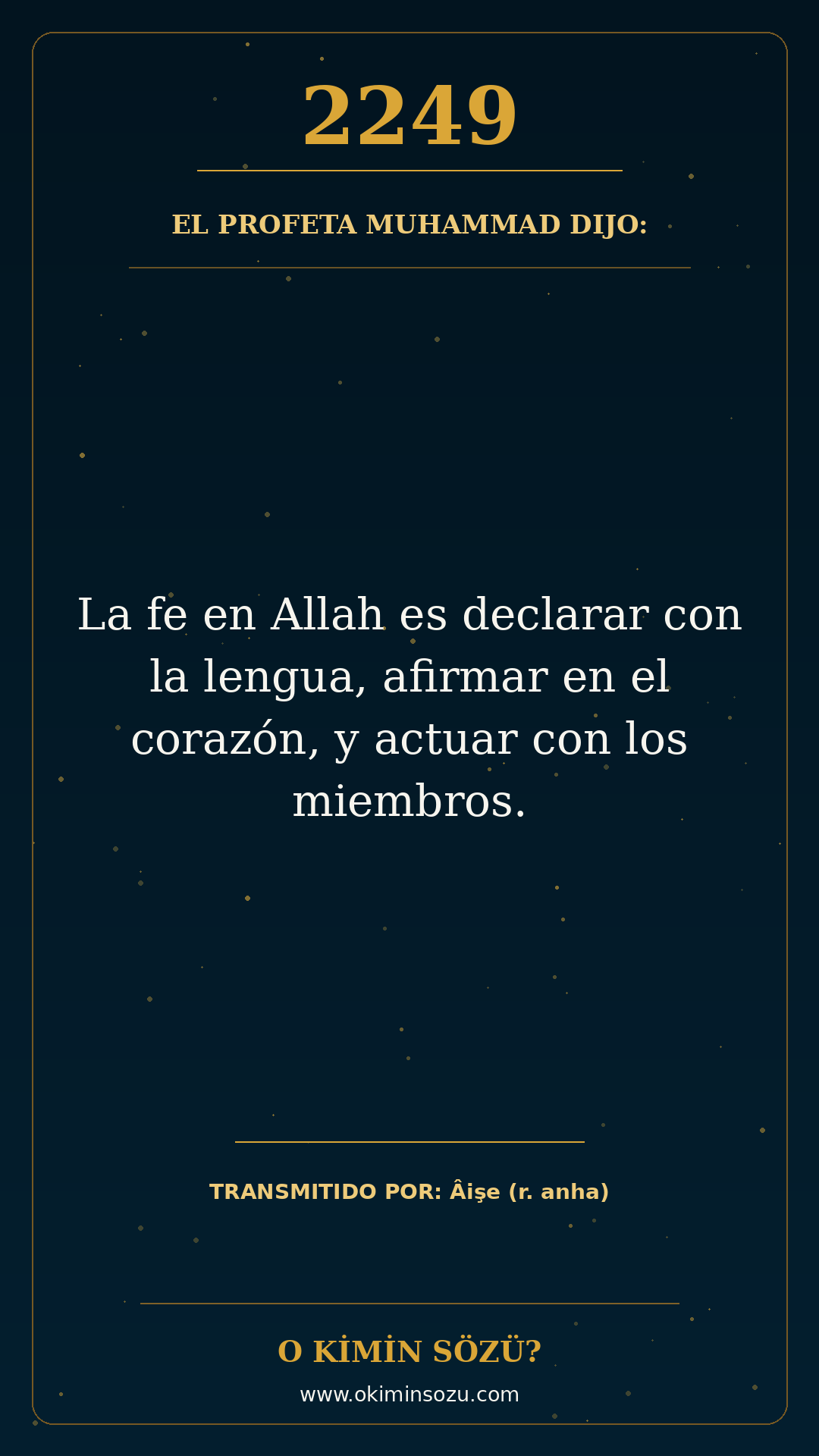 hadis 2249 es
