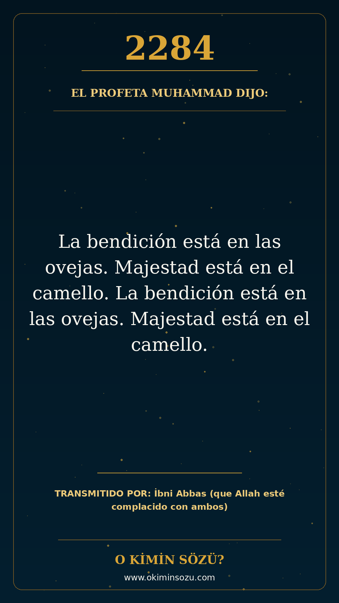 hadis 2284 es