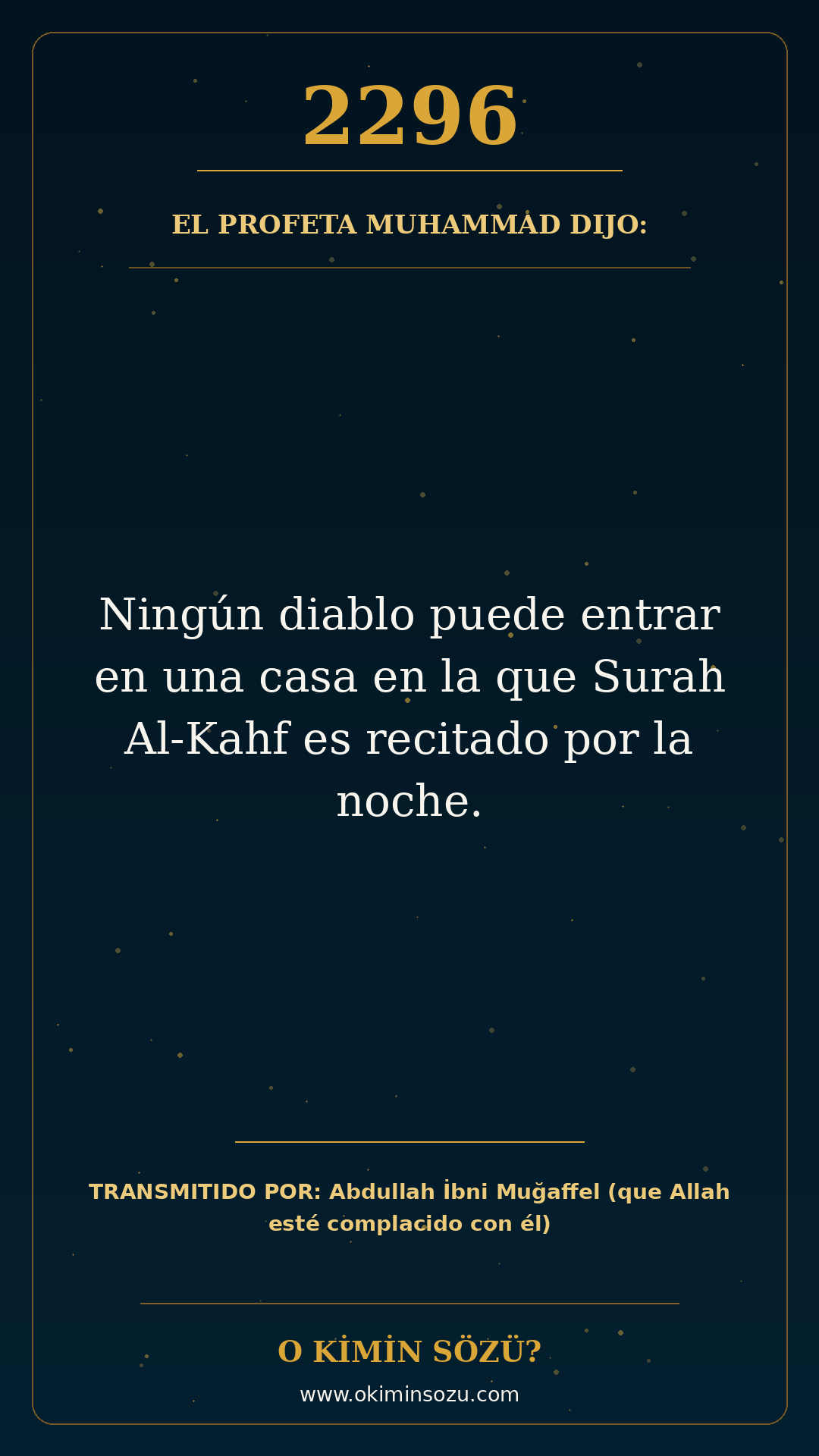 hadis 2296 es