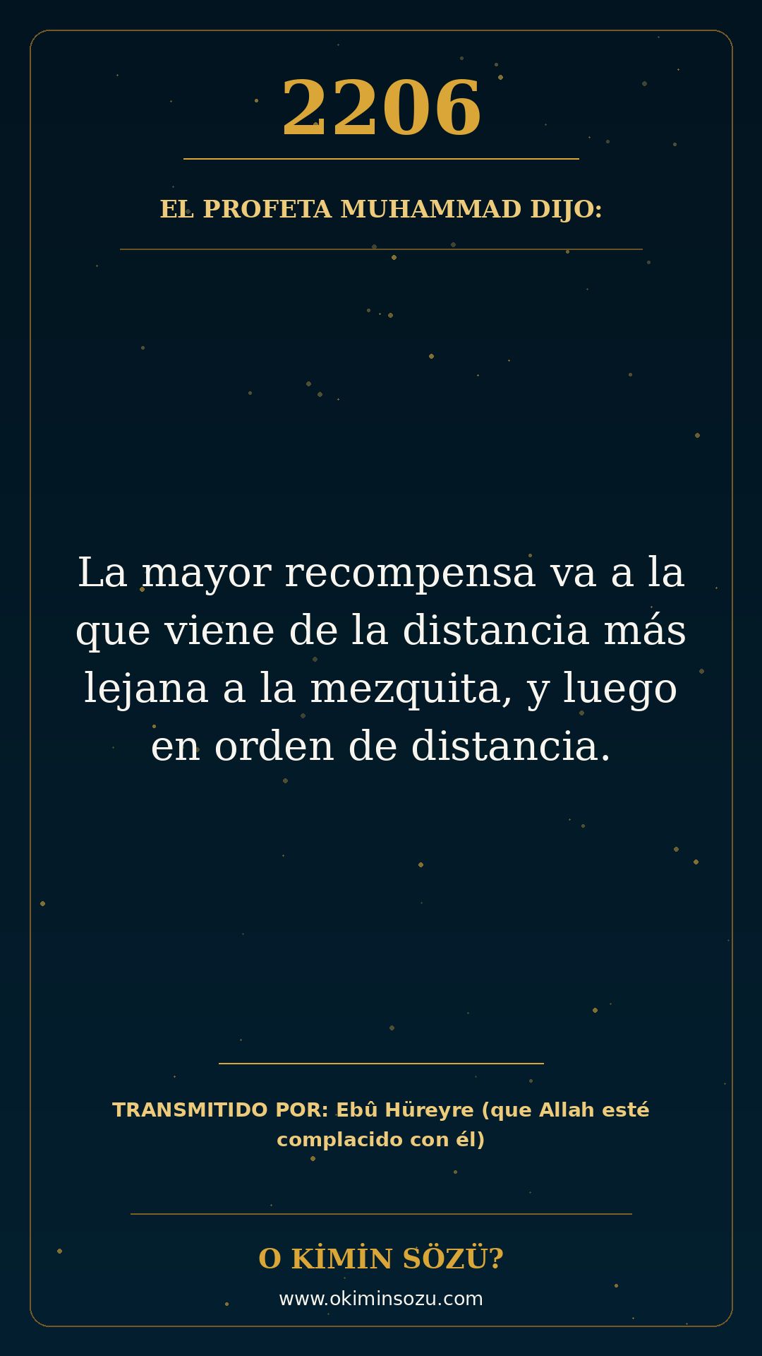 hadis 2206 es