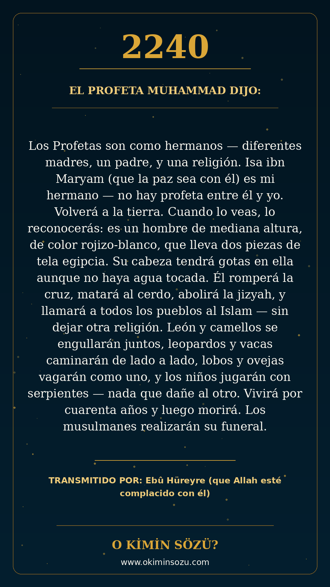 hadis 2240 es