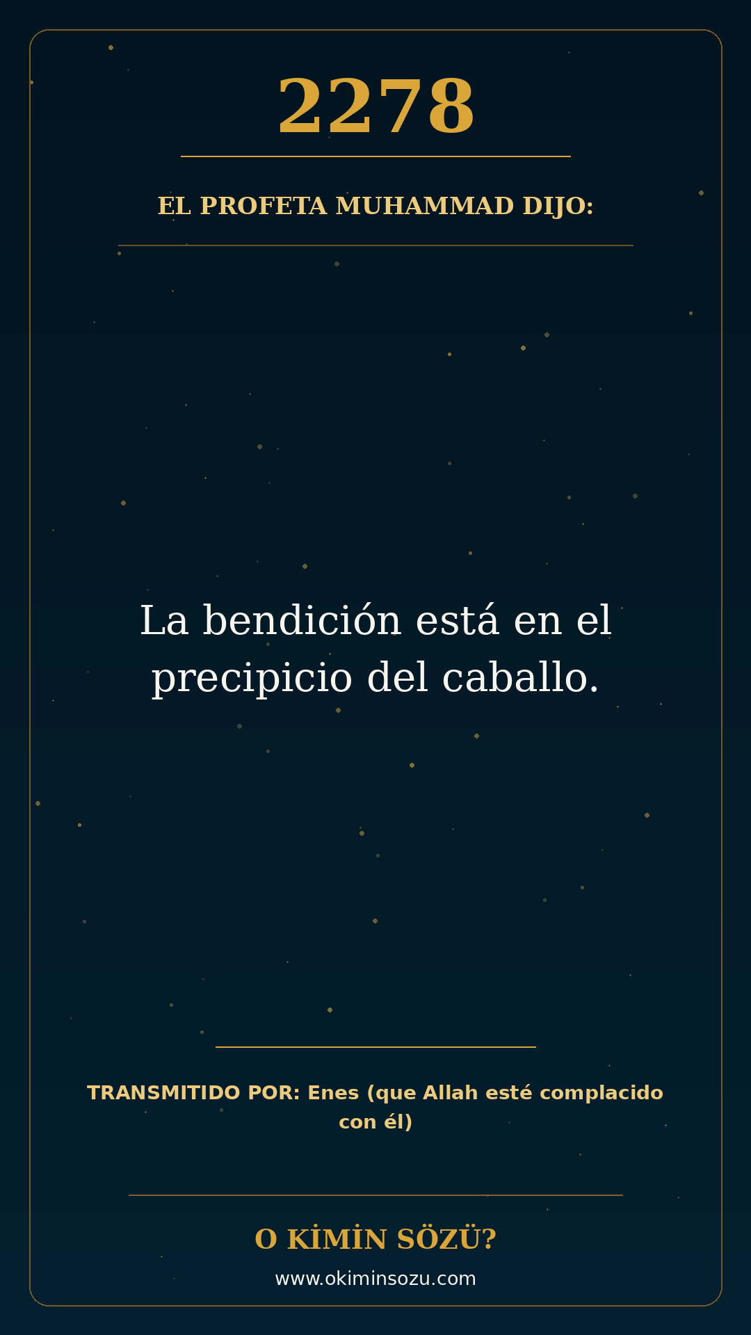 hadis 2278 es
