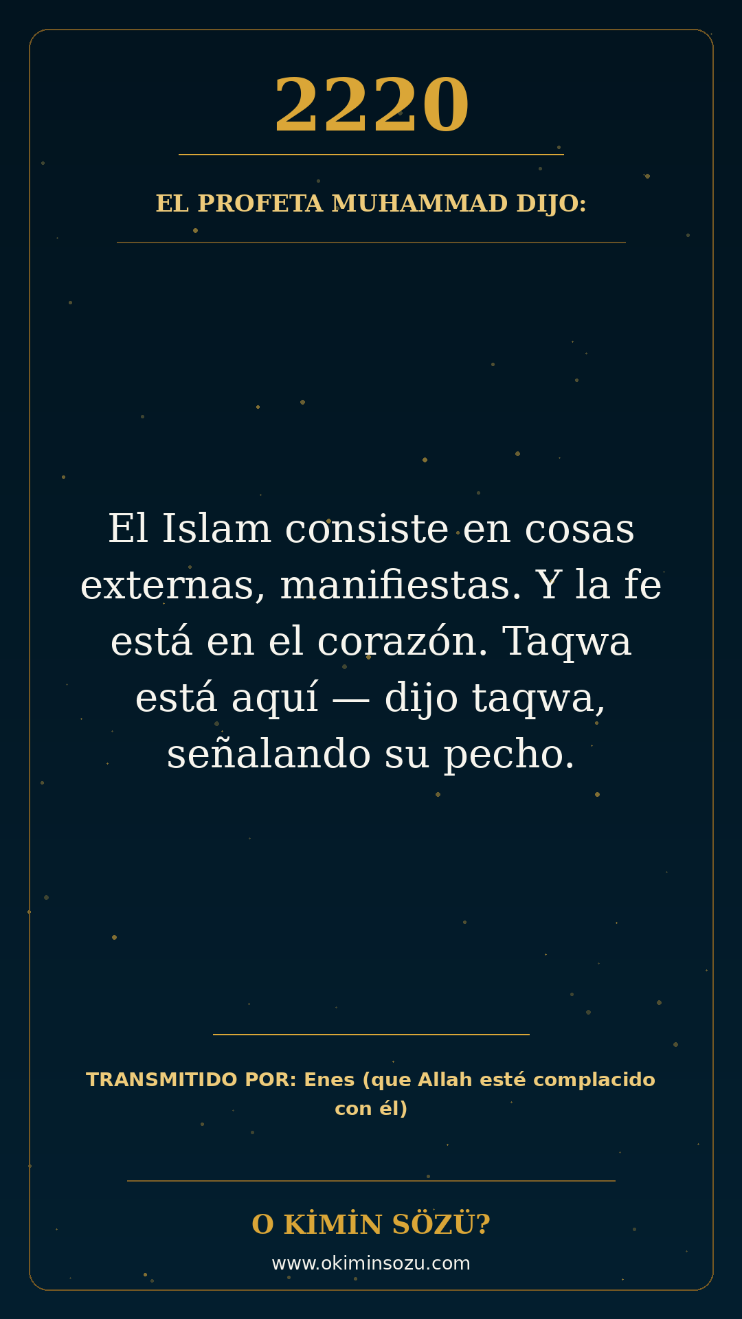 hadis 2220 es
