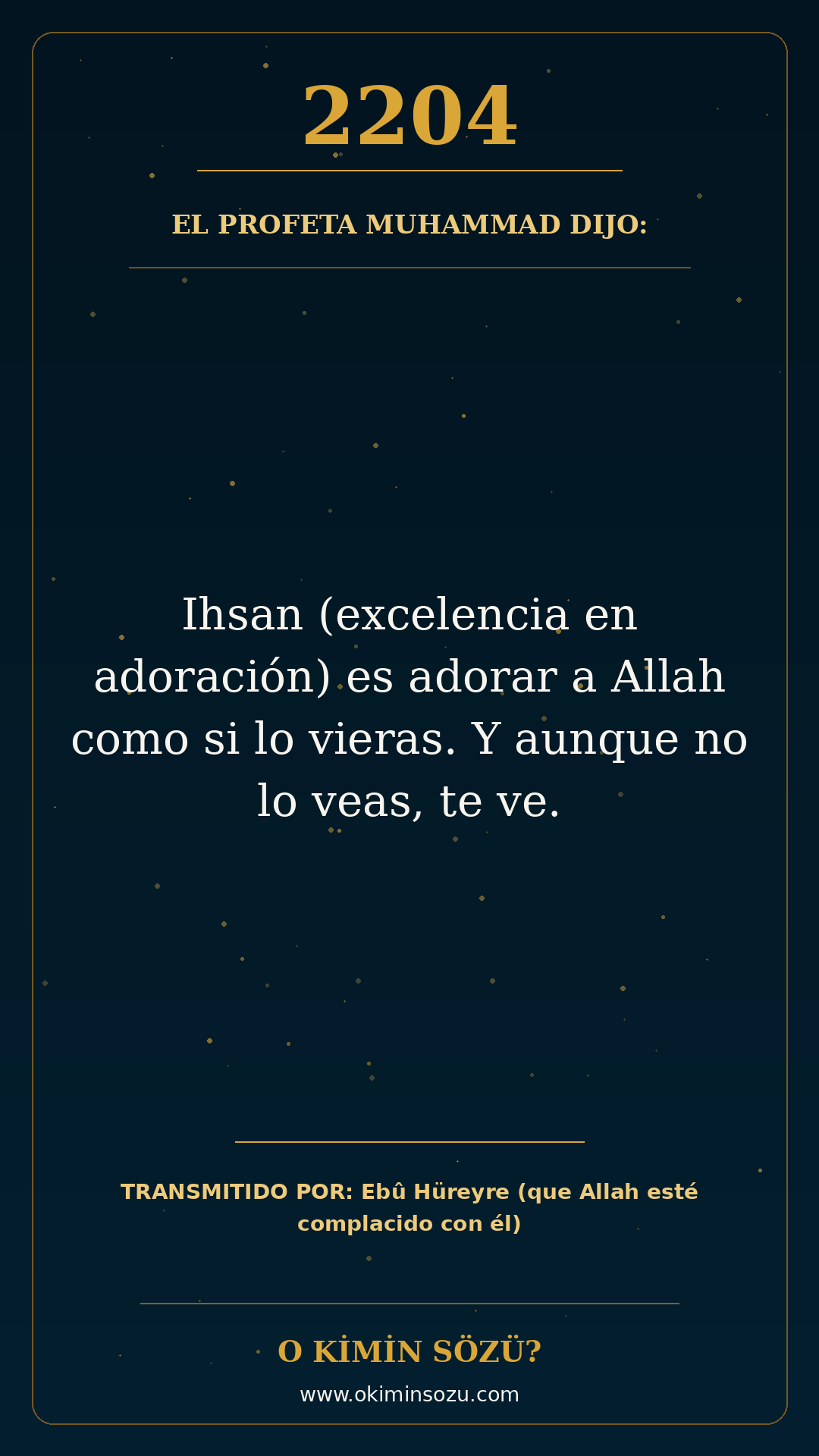 hadis 2204 es
