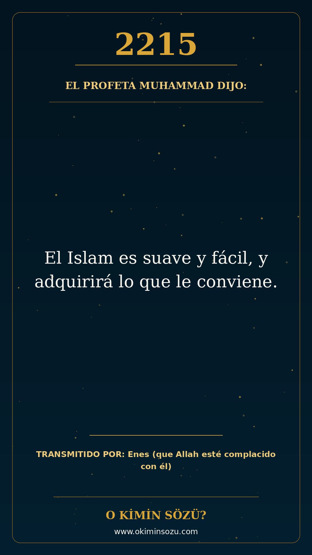 hadis 2215 es