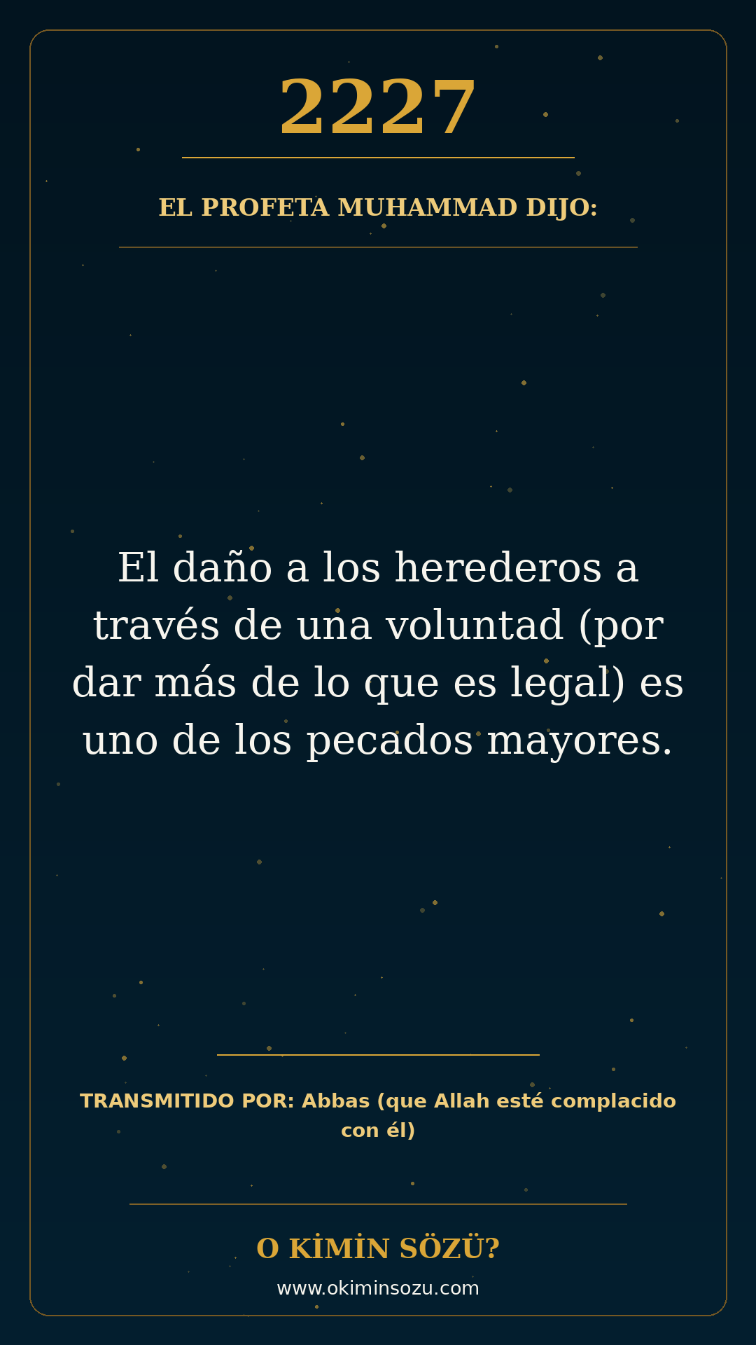 hadis 2227 es