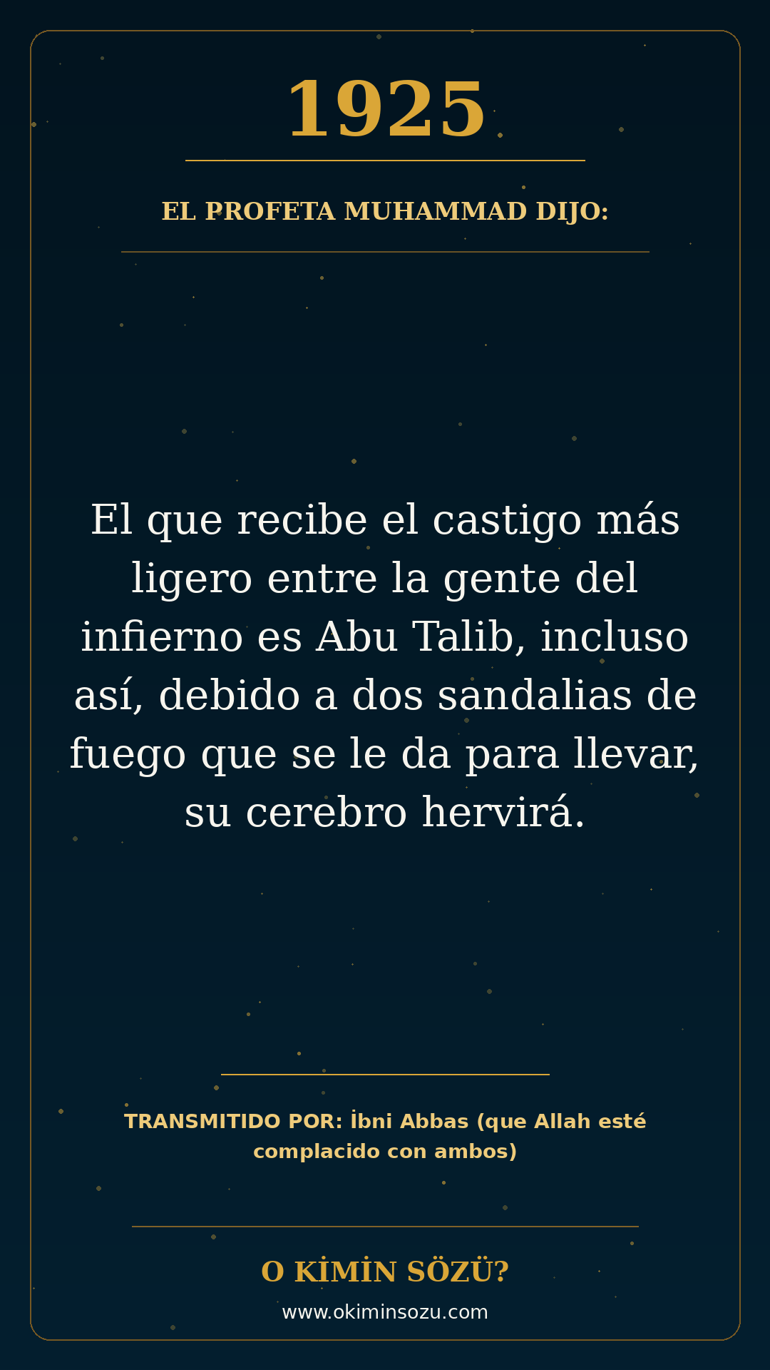 hadis 1925 es