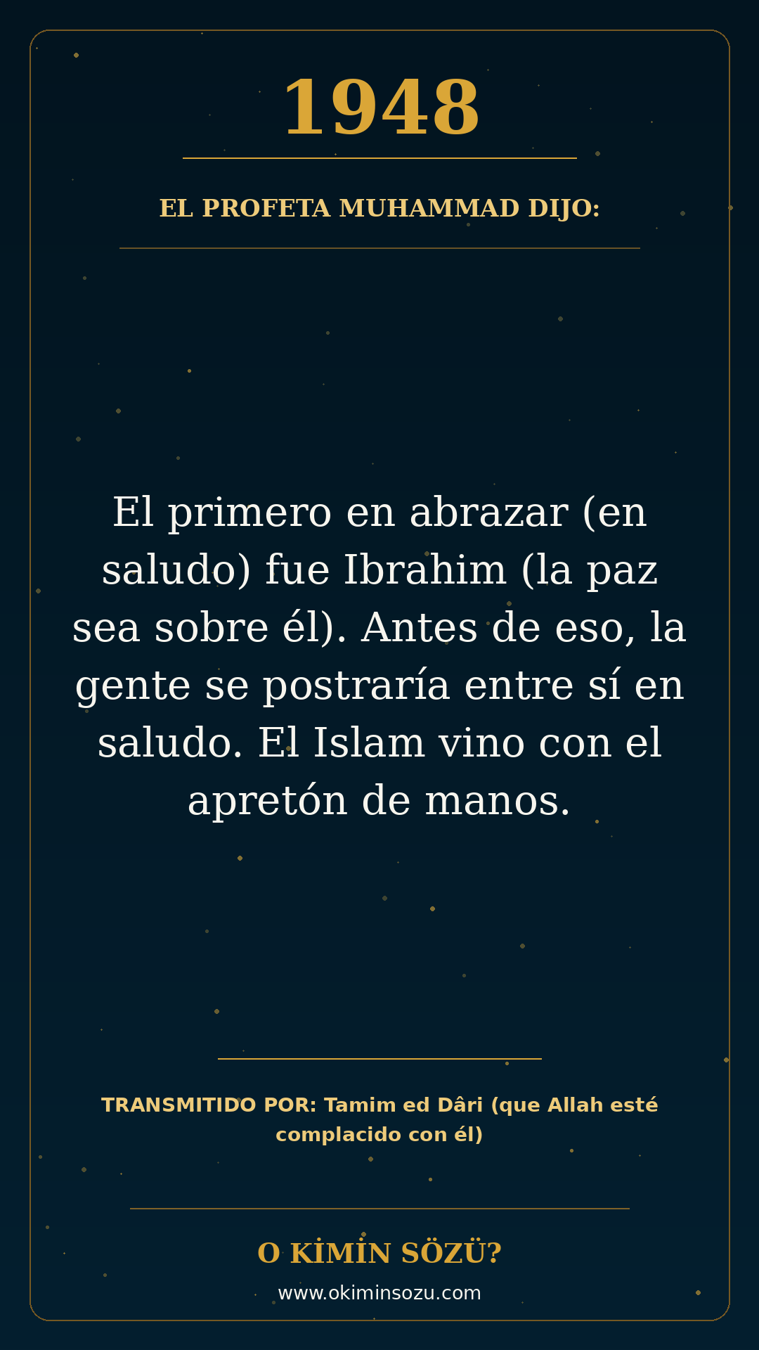 hadis 1948 es