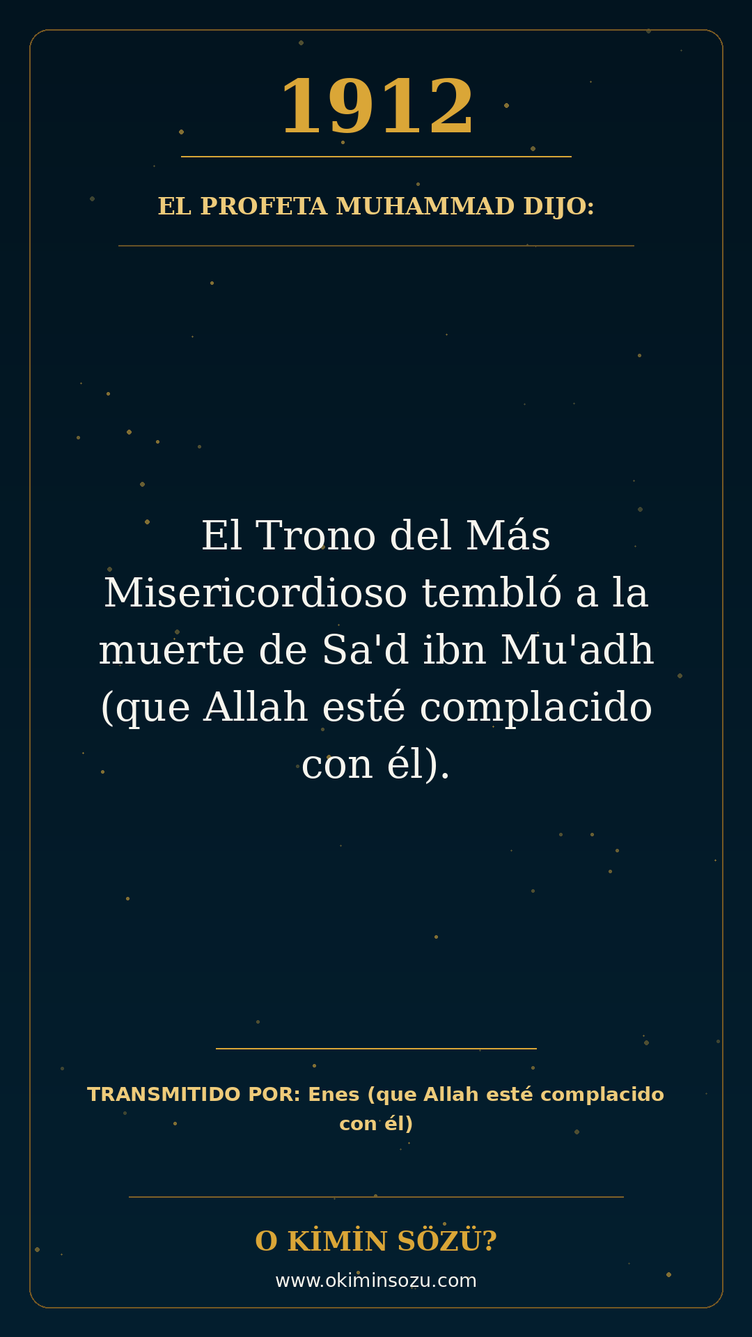 hadis 1912 es