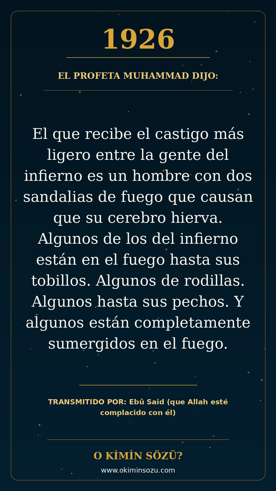 hadis 1926 es