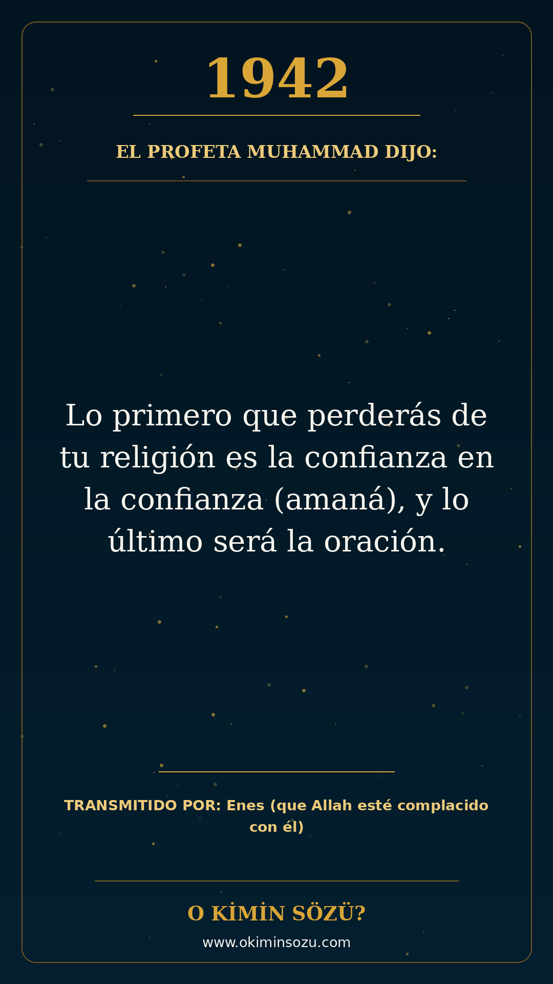 hadis 1942 es