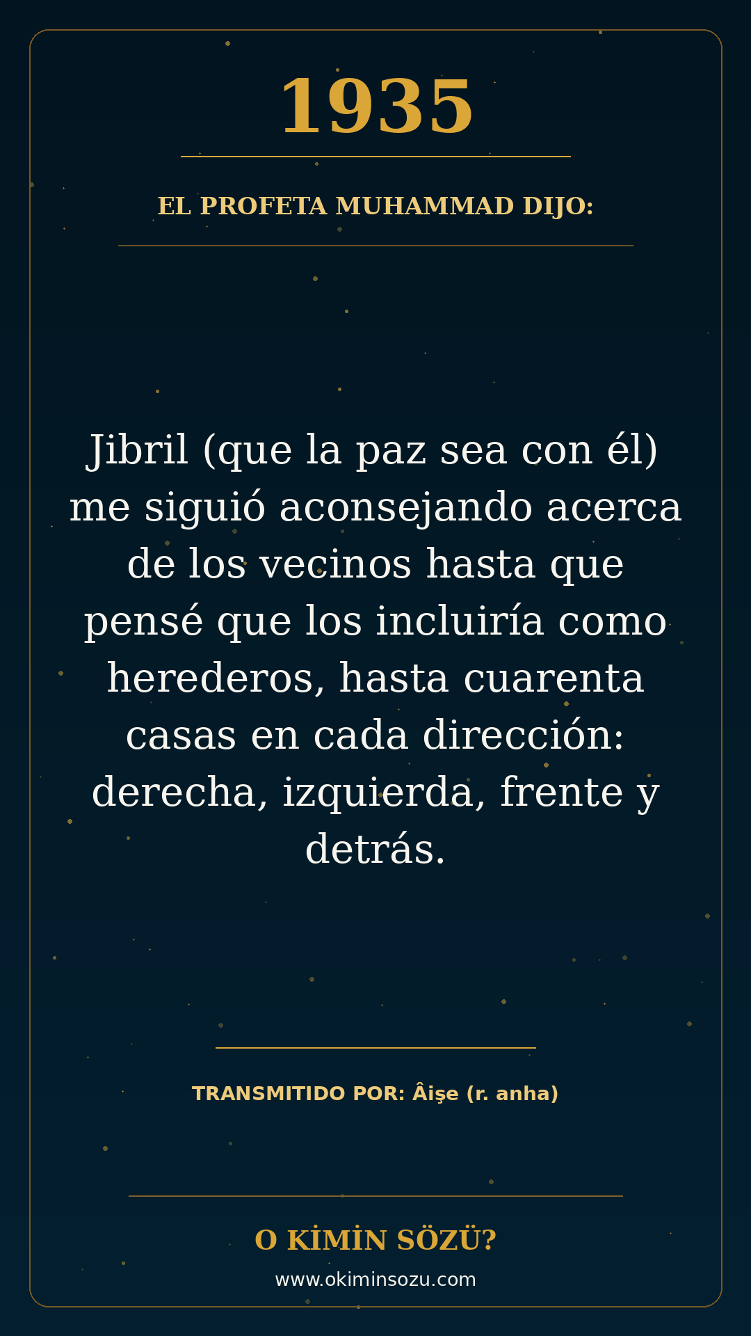 hadis 1935 es