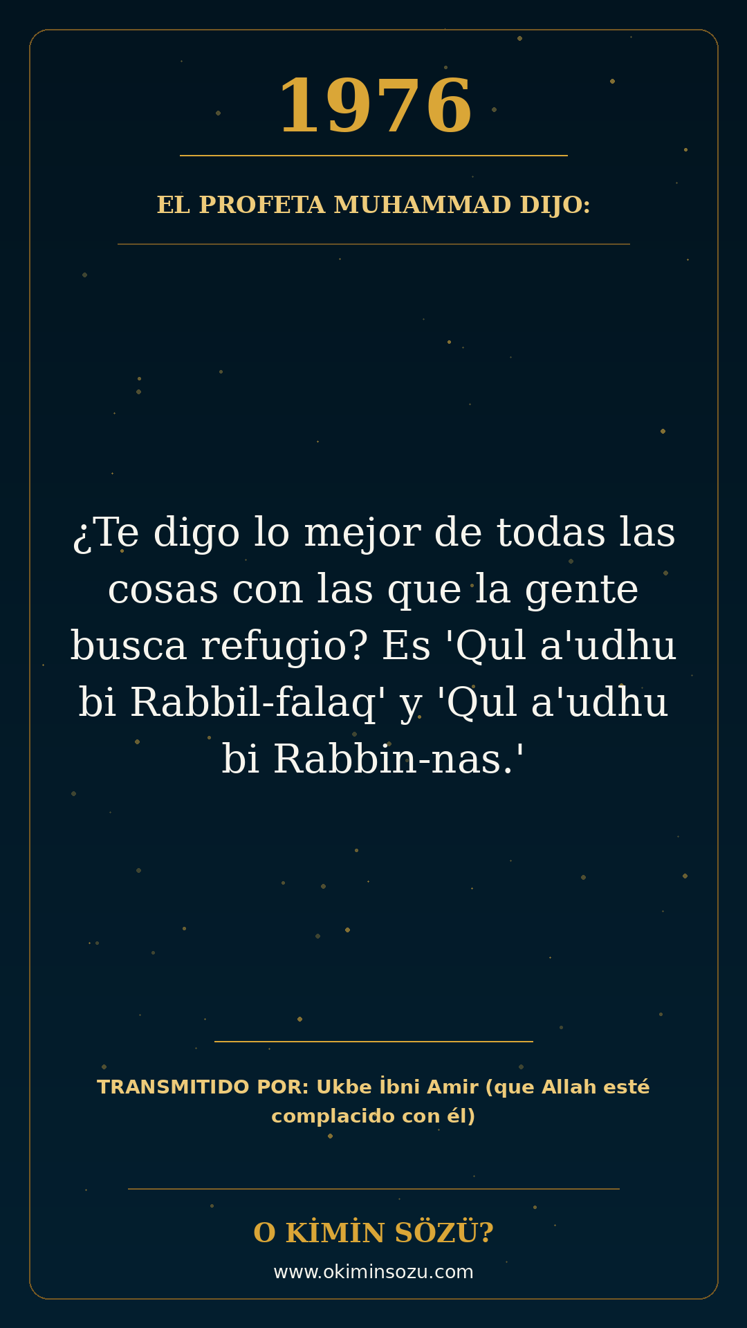 hadis 1976 es
