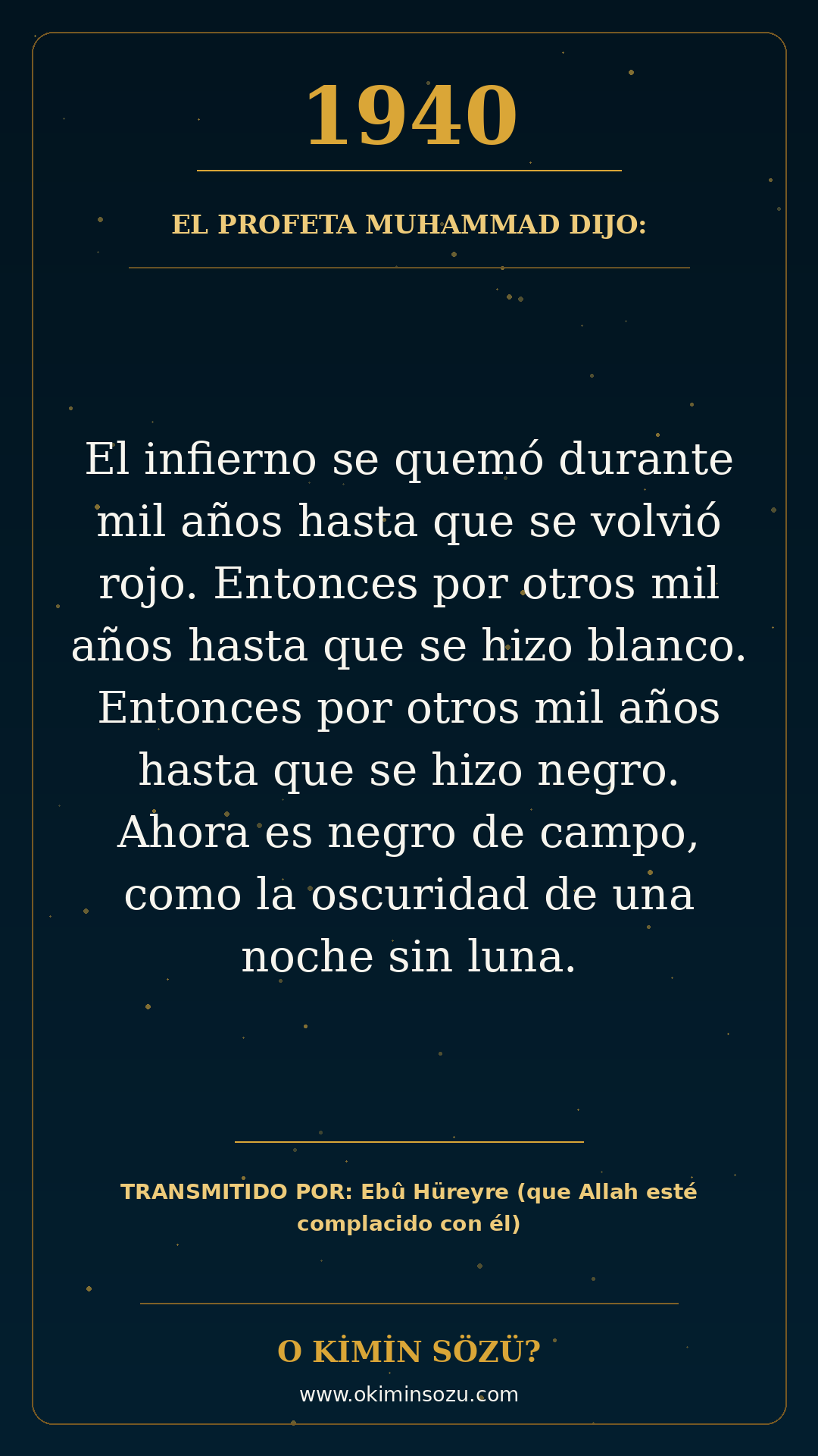 hadis 1940 es