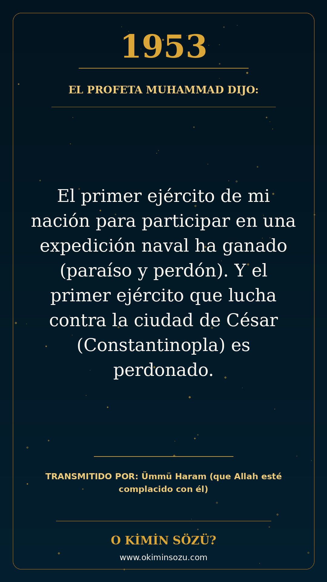 hadis 1953 es