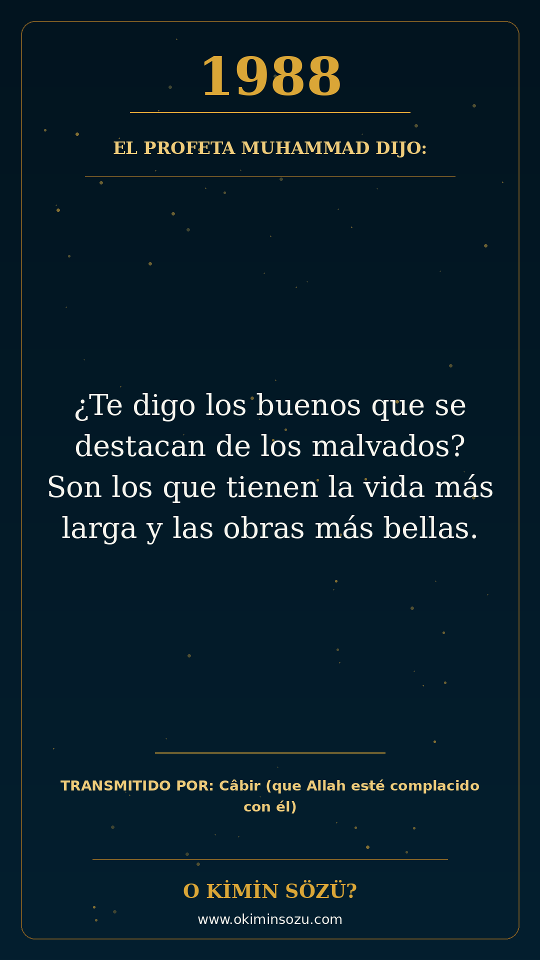 hadis 1988 es