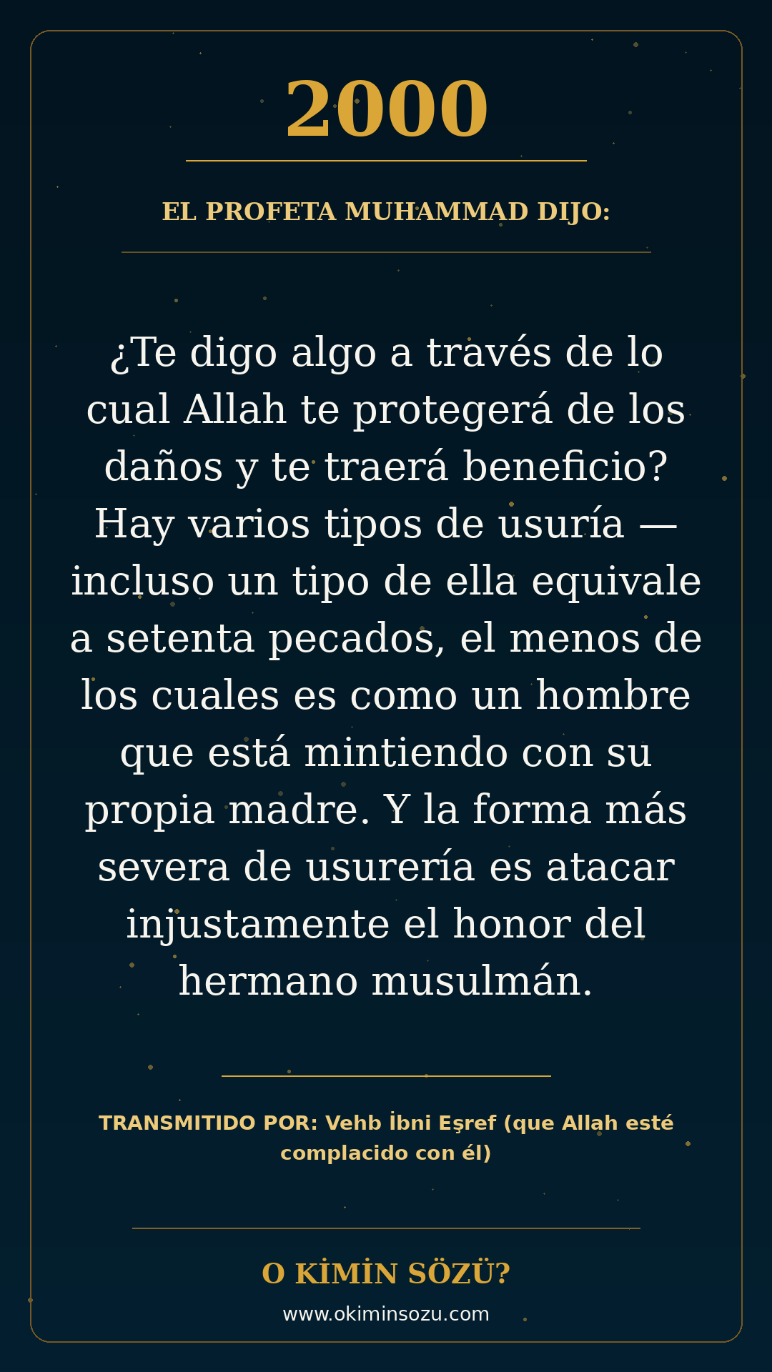 hadis 2000 es