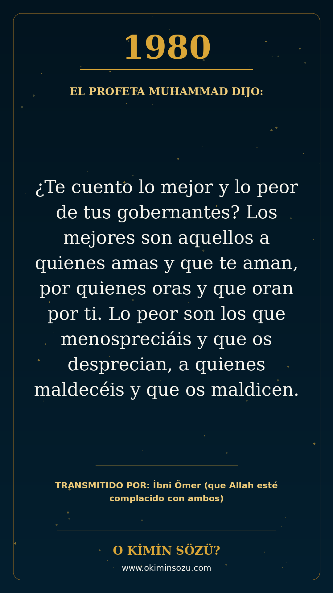 hadis 1980 es