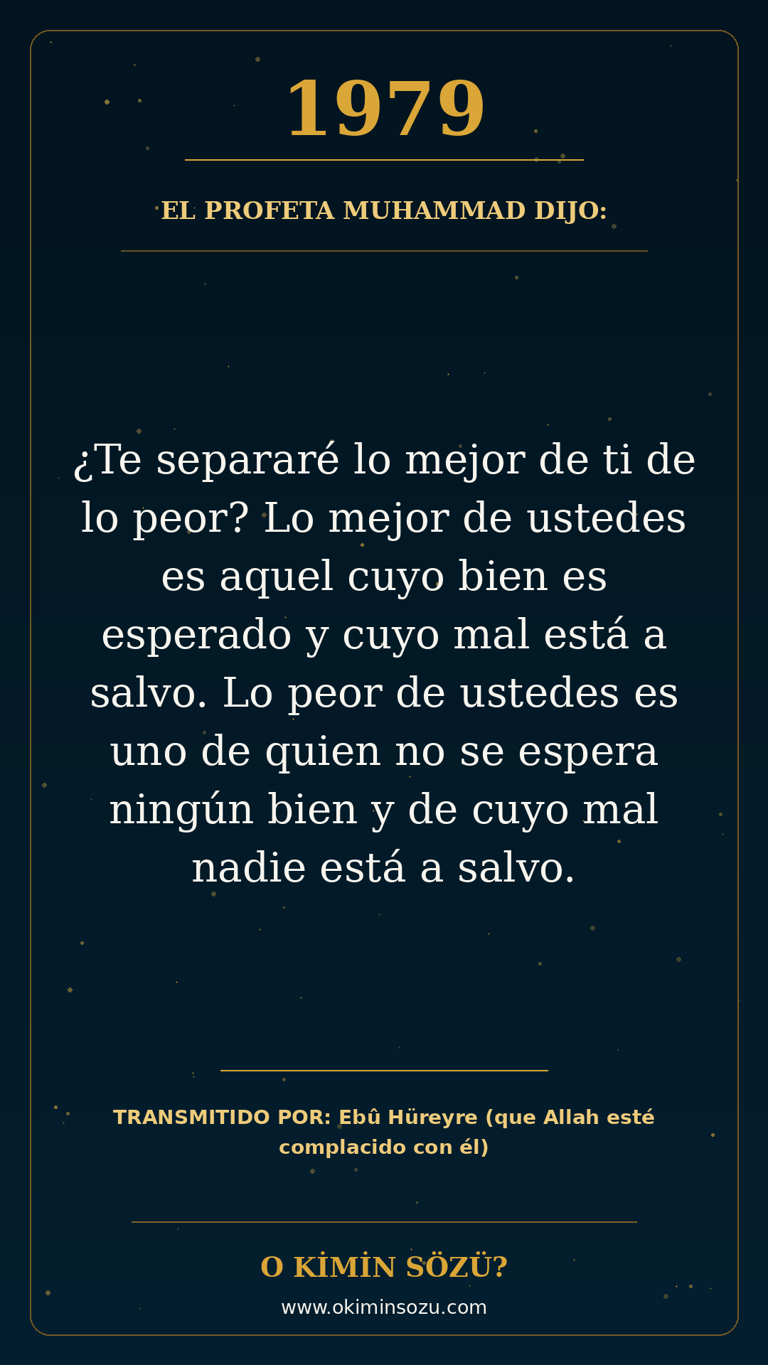 hadis 1979 es