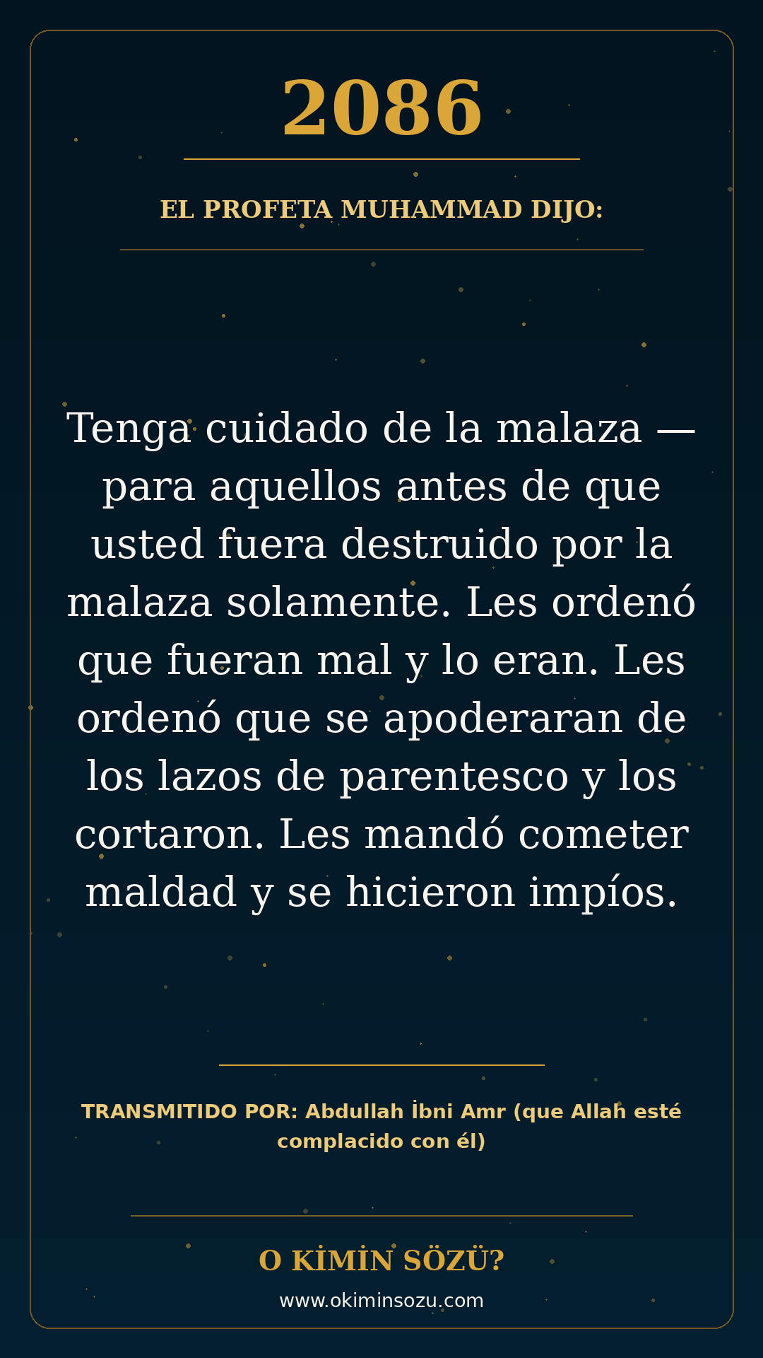 hadis 2086 es