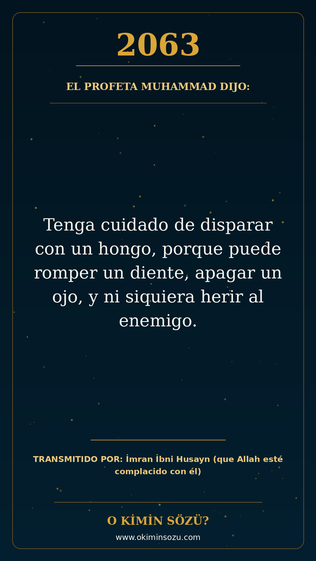 hadis 2063 es