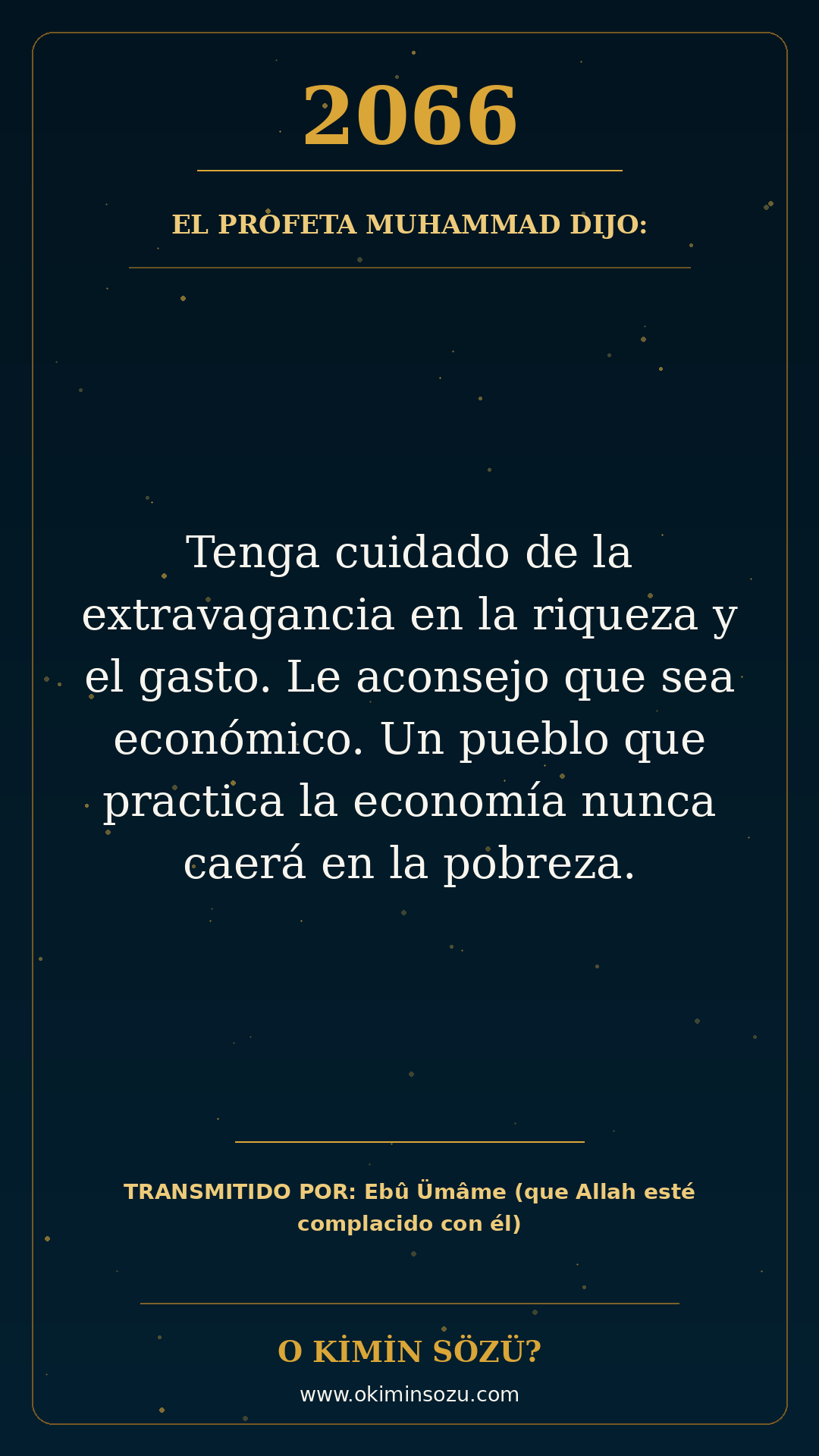 hadis 2066 es