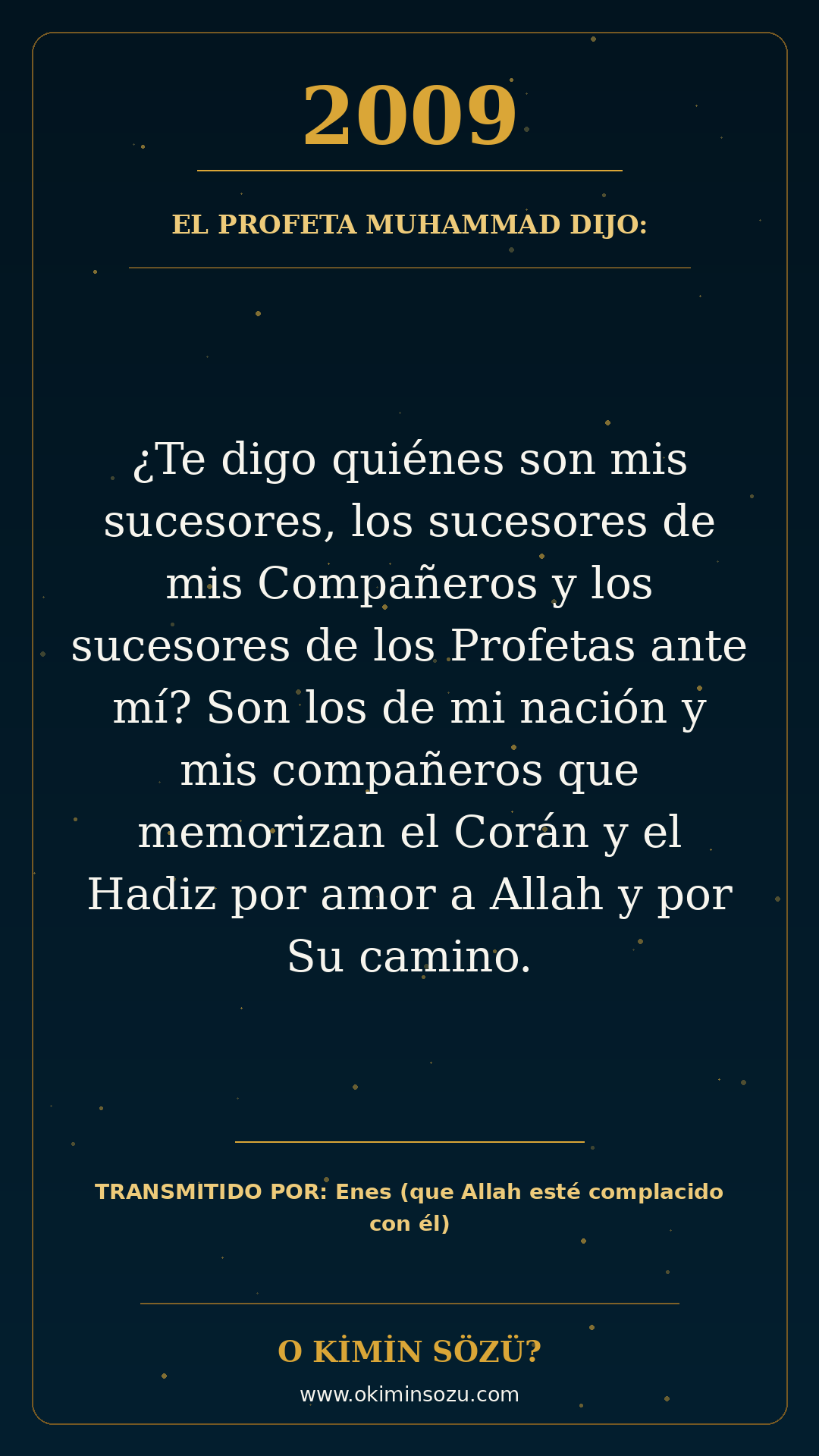 hadis 2009 es