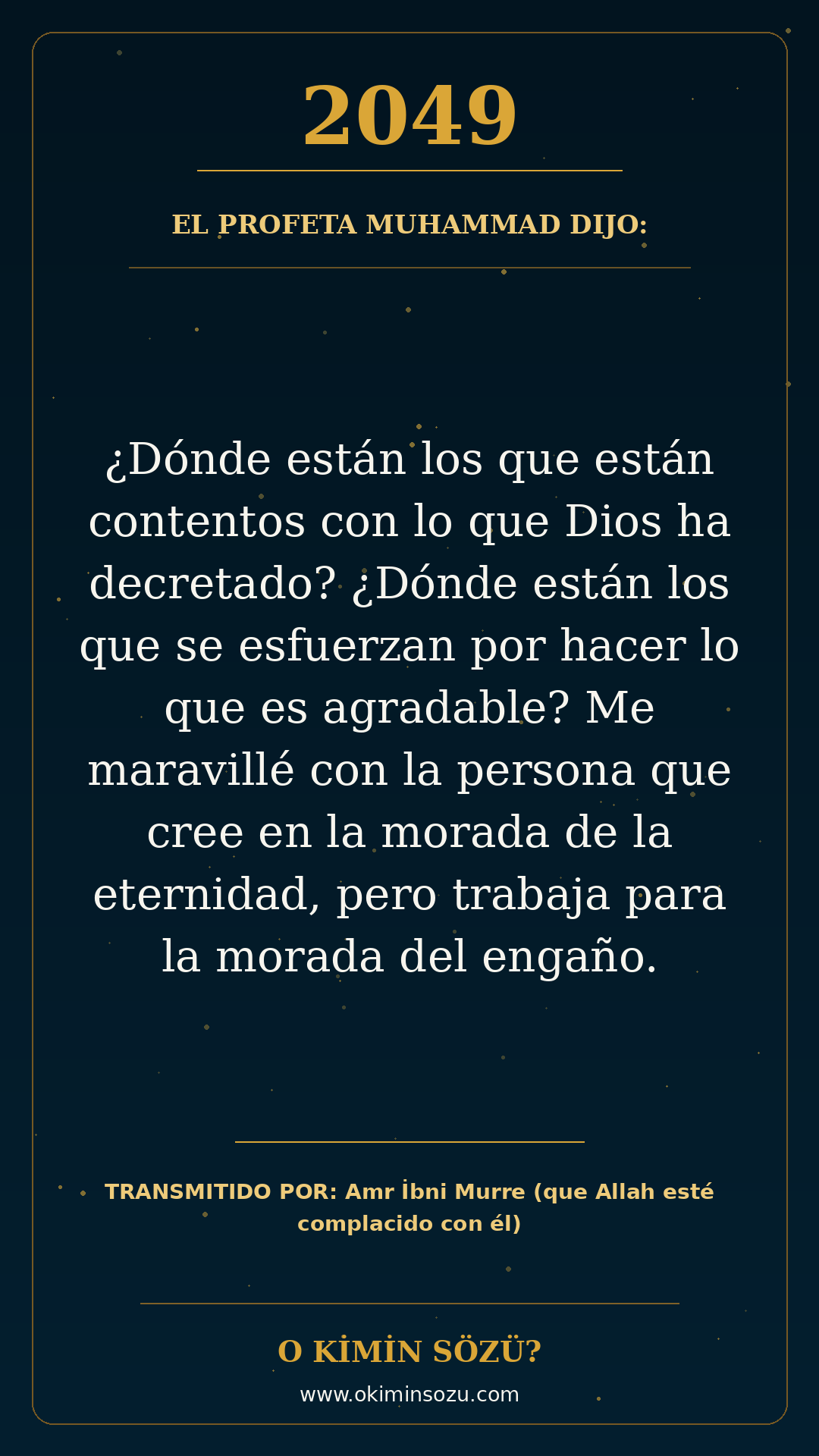hadis 2049 es