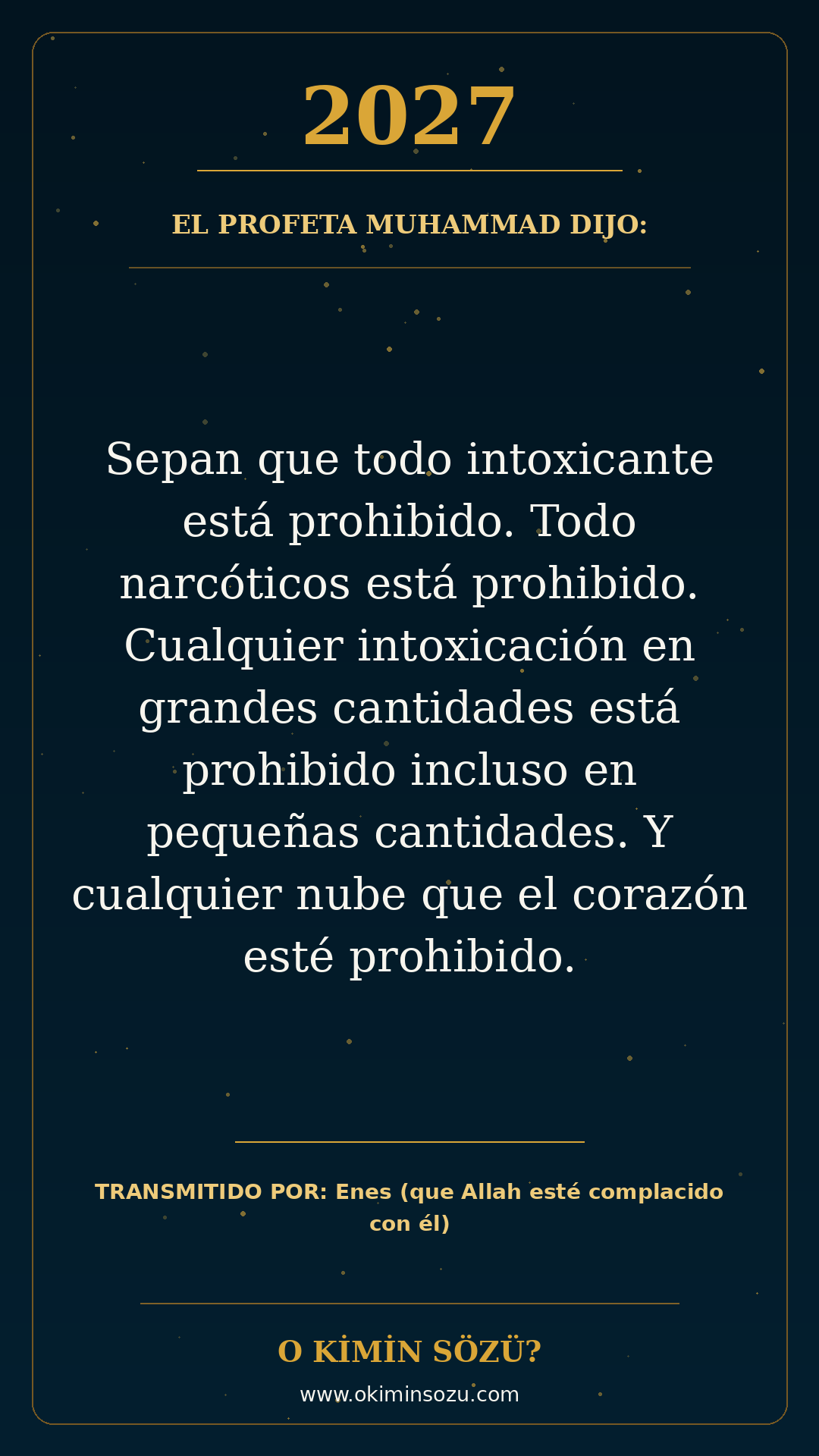 hadis 2027 es