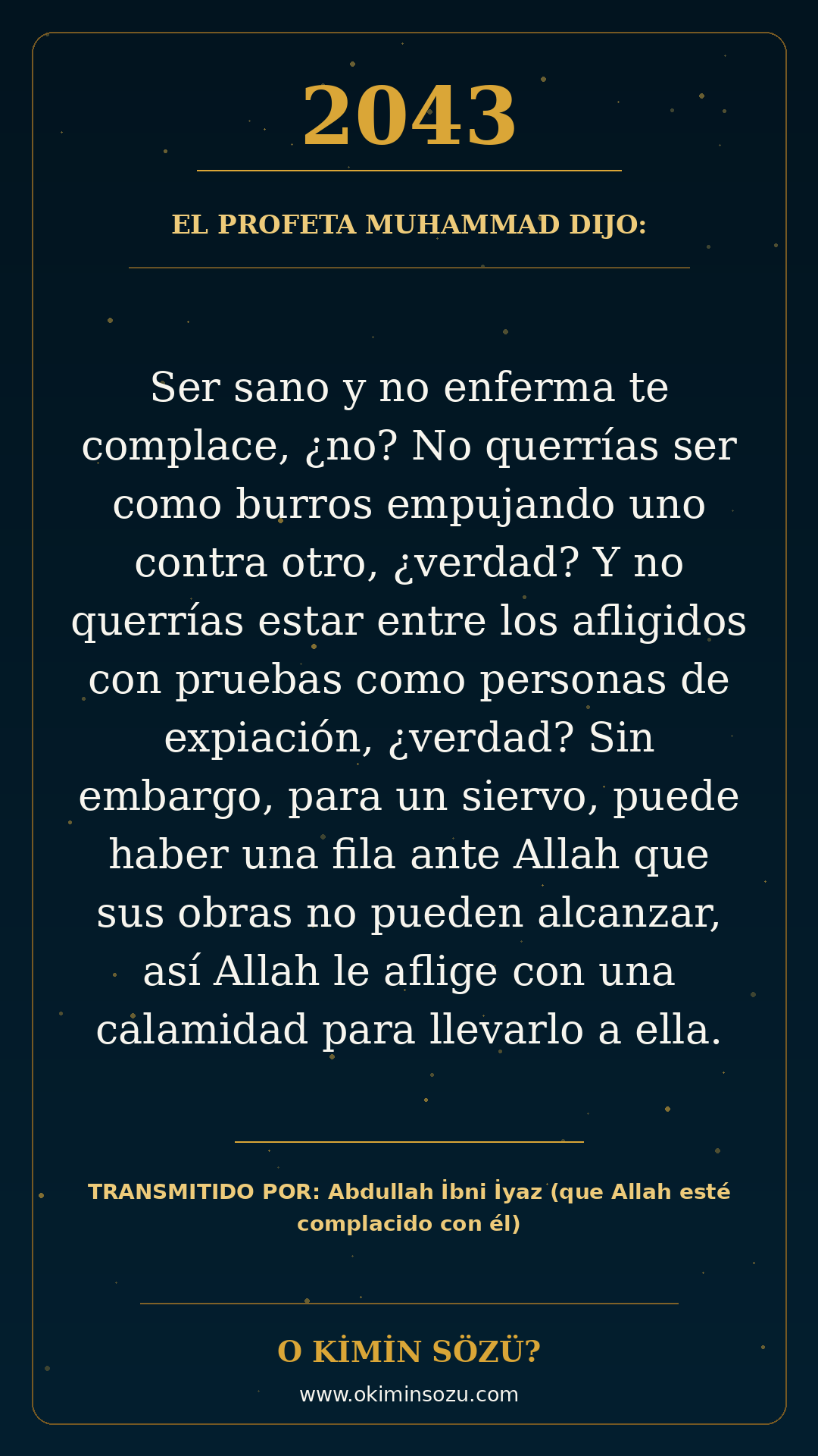 hadis 2043 es