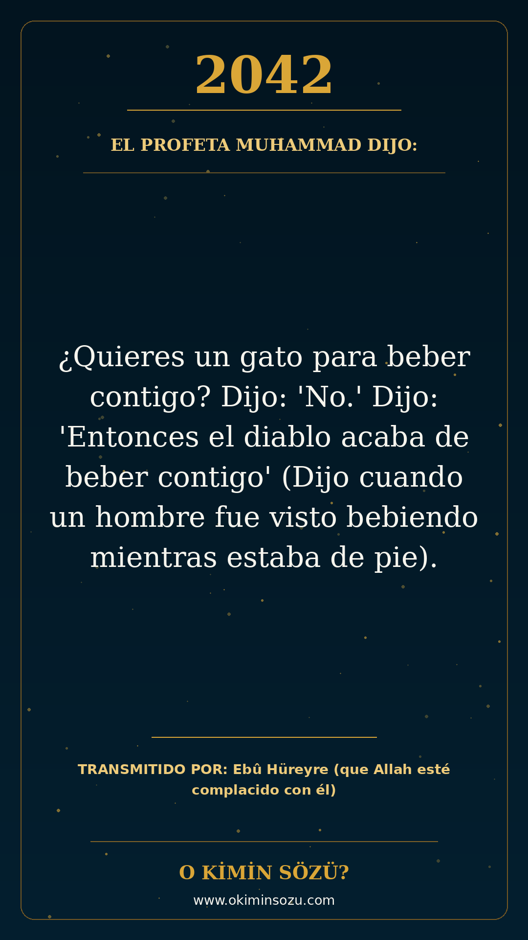 hadis 2042 es